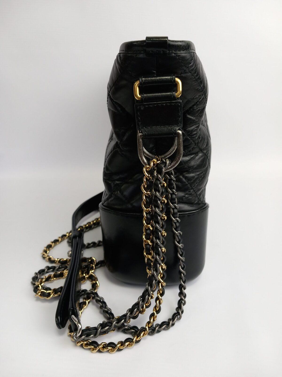 Chanel Gabrielle Czarna Klasyczna Torebka - obrazek 2