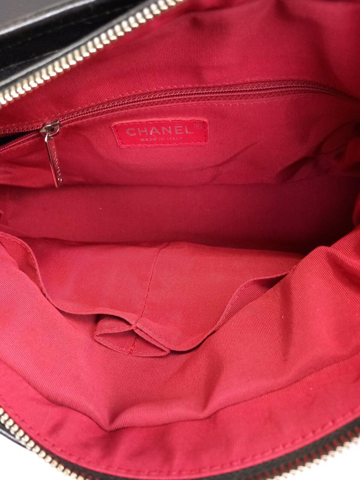 Chanel Gabrielle Czarna Klasyczna Torebka - obrazek 10