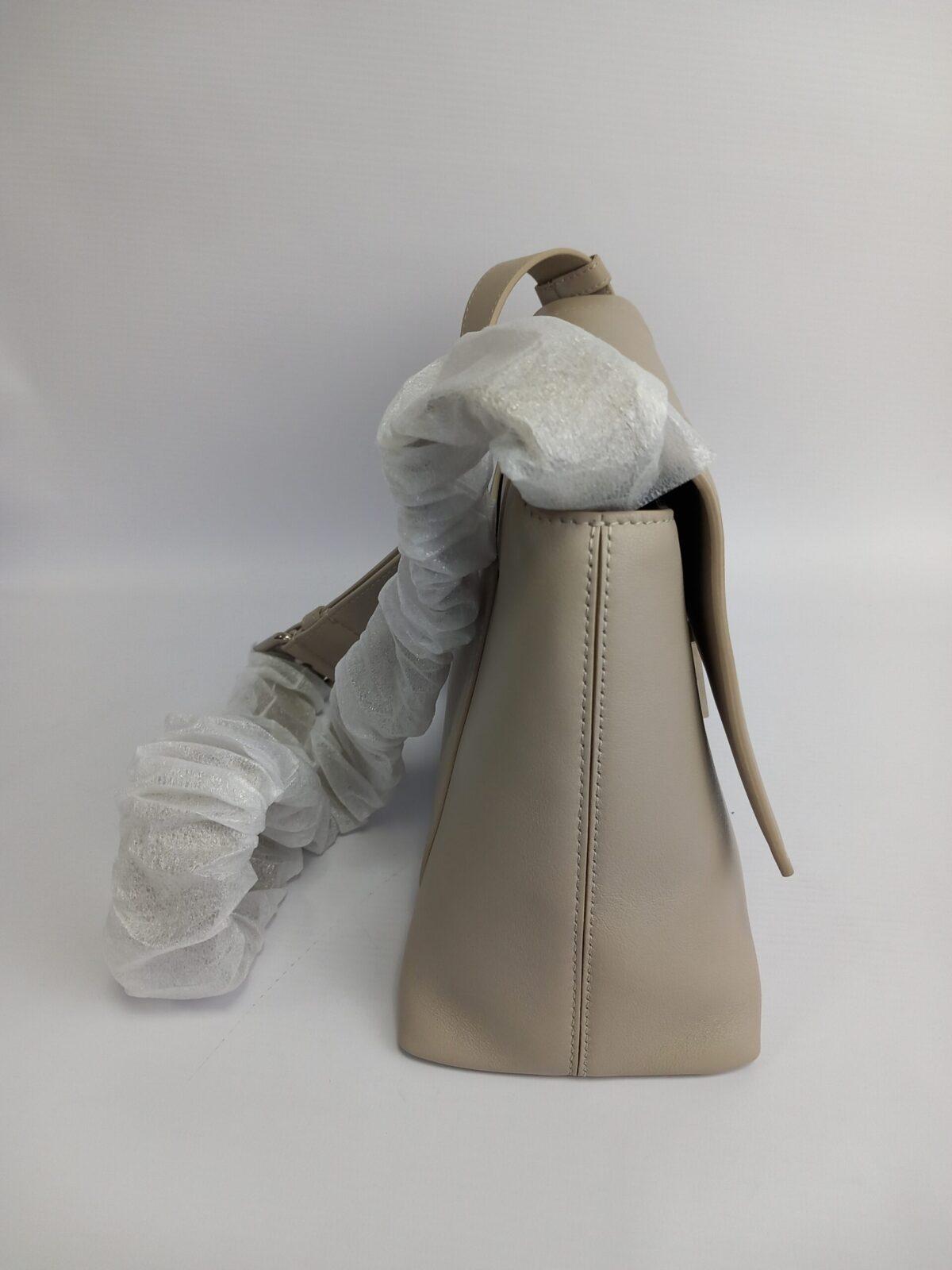 Balenciaga Hourglass bezowa torebka - obrazek 3