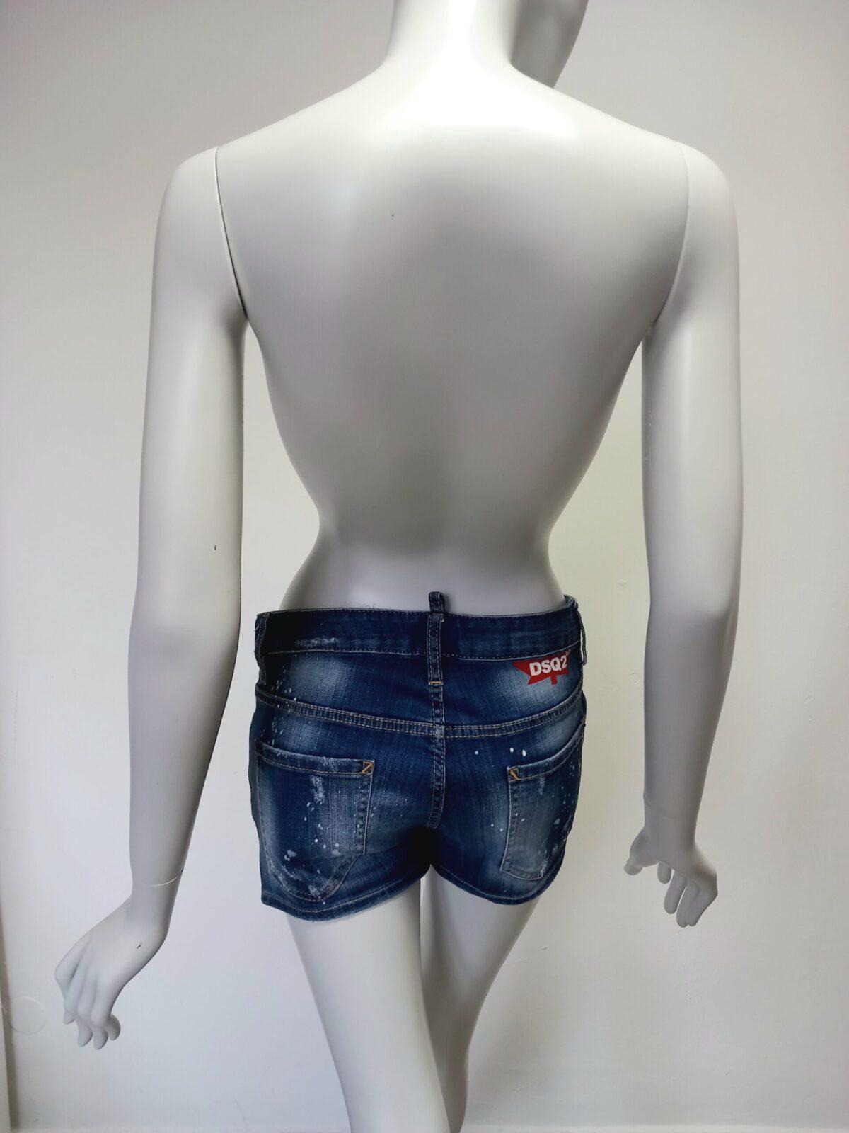 Dsquared jeansowe spodenki 36 - obrazek 3