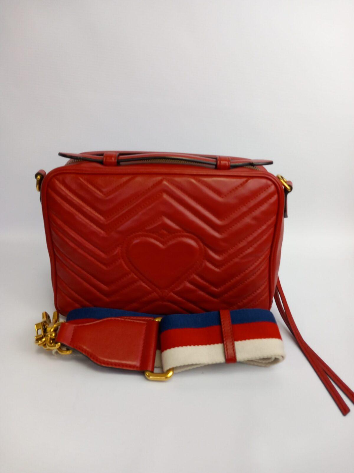 Gucci marmont czerwona - obrazek 3