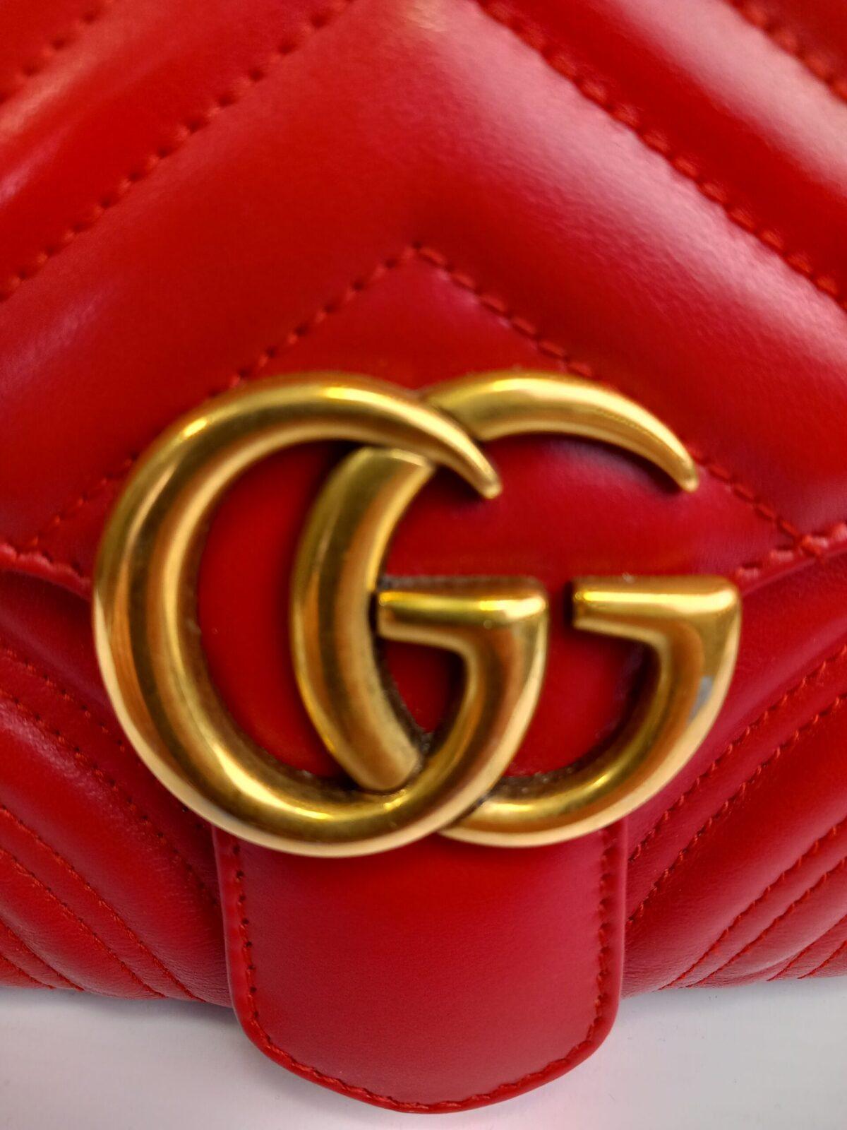 Gucci marmont czerwona - obrazek 6
