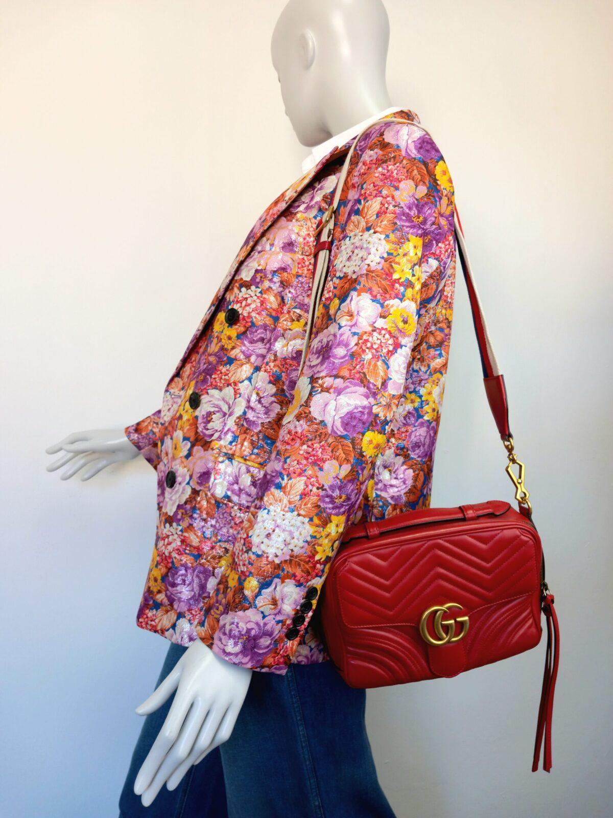 Gucci marmont czerwona - obrazek 5