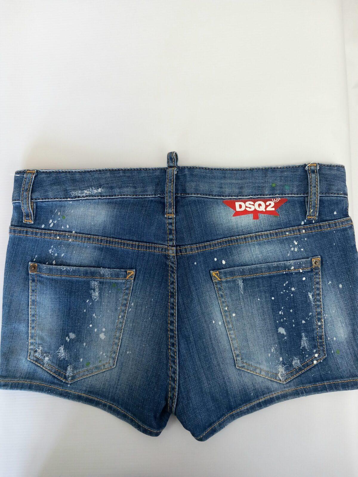 Dsquared jeansowe spodenki 36 - obrazek 6