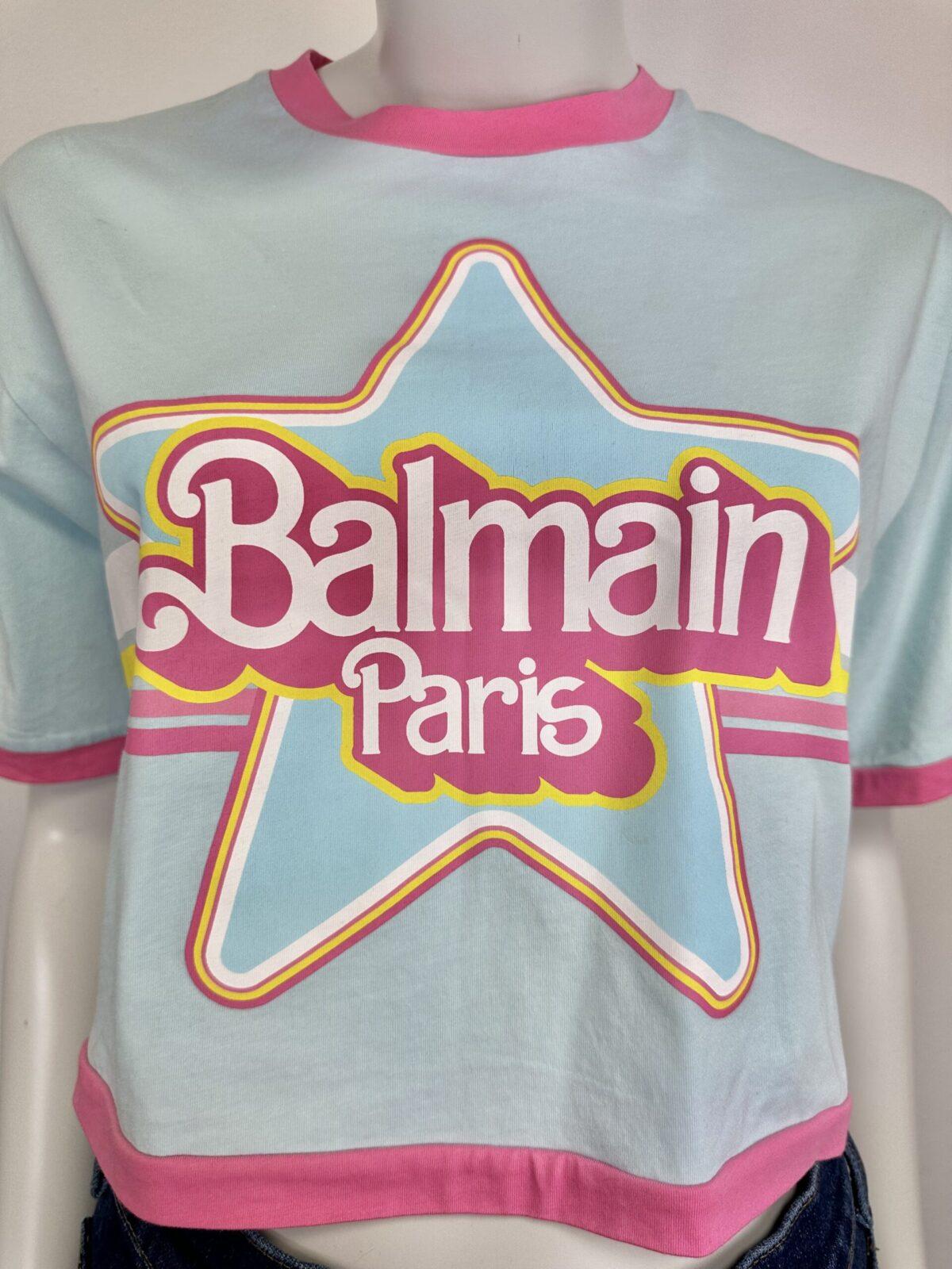 Balmain Barbie koszulka 34 - obrazek 3