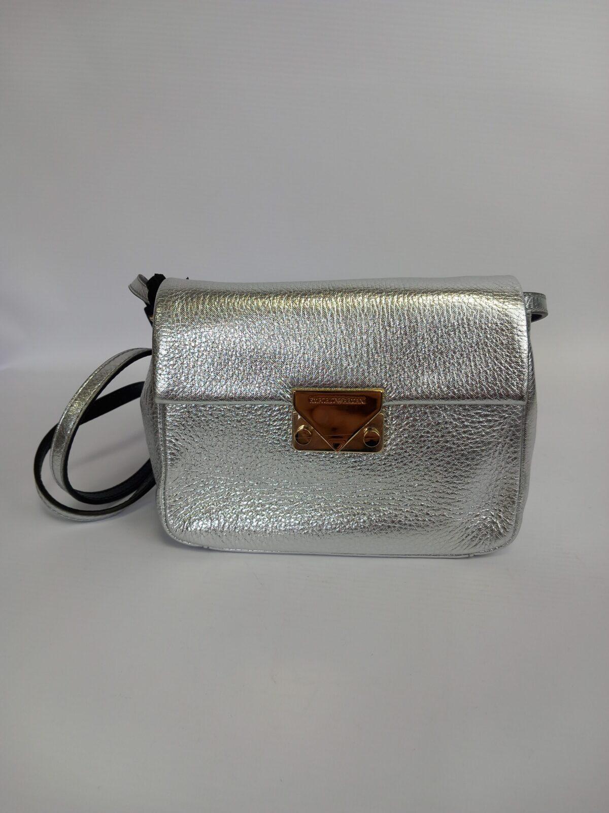 Armani srebrna torebka