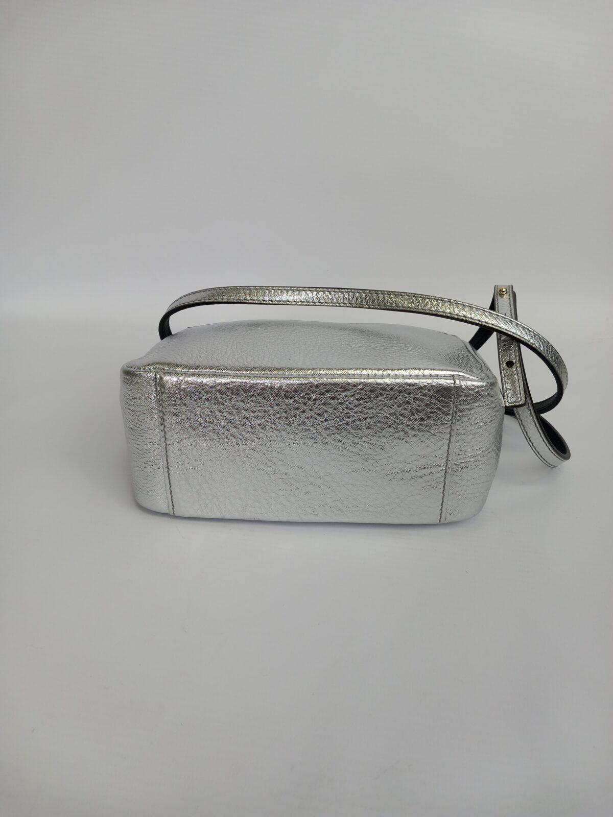 Armani srebrna torebka - obrazek 4