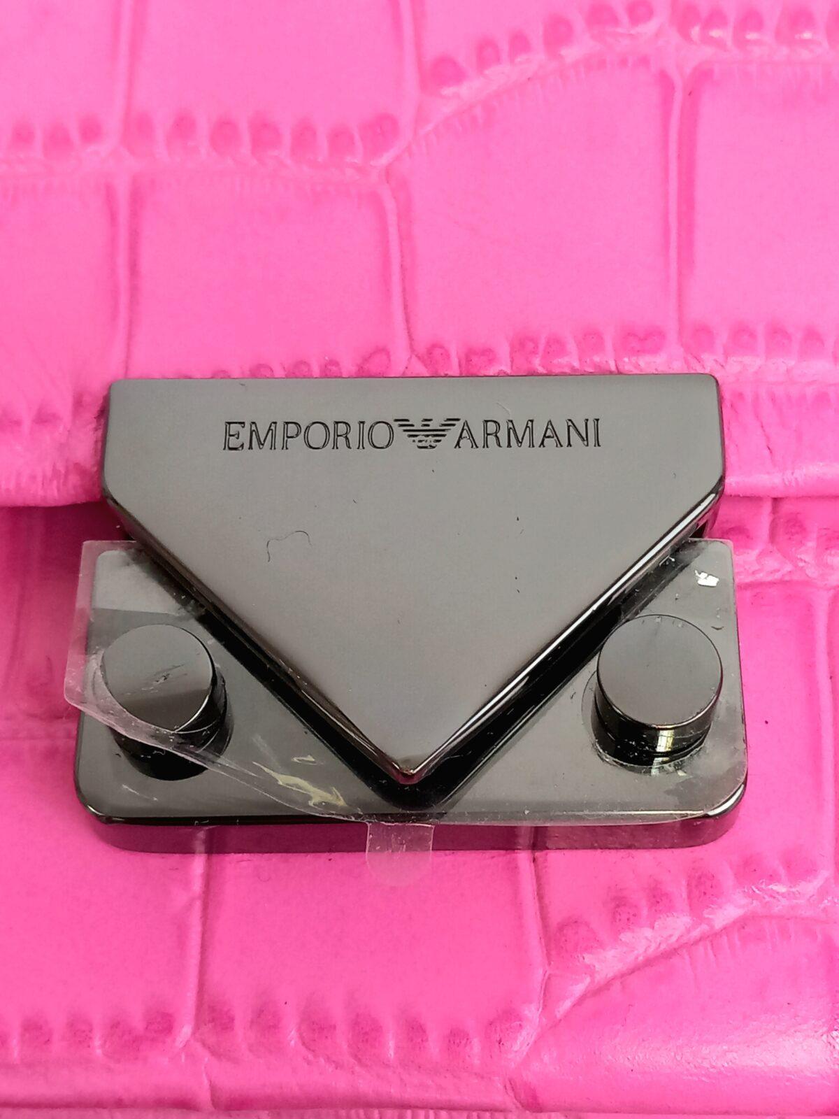 Armani różowa torebka - obrazek 6