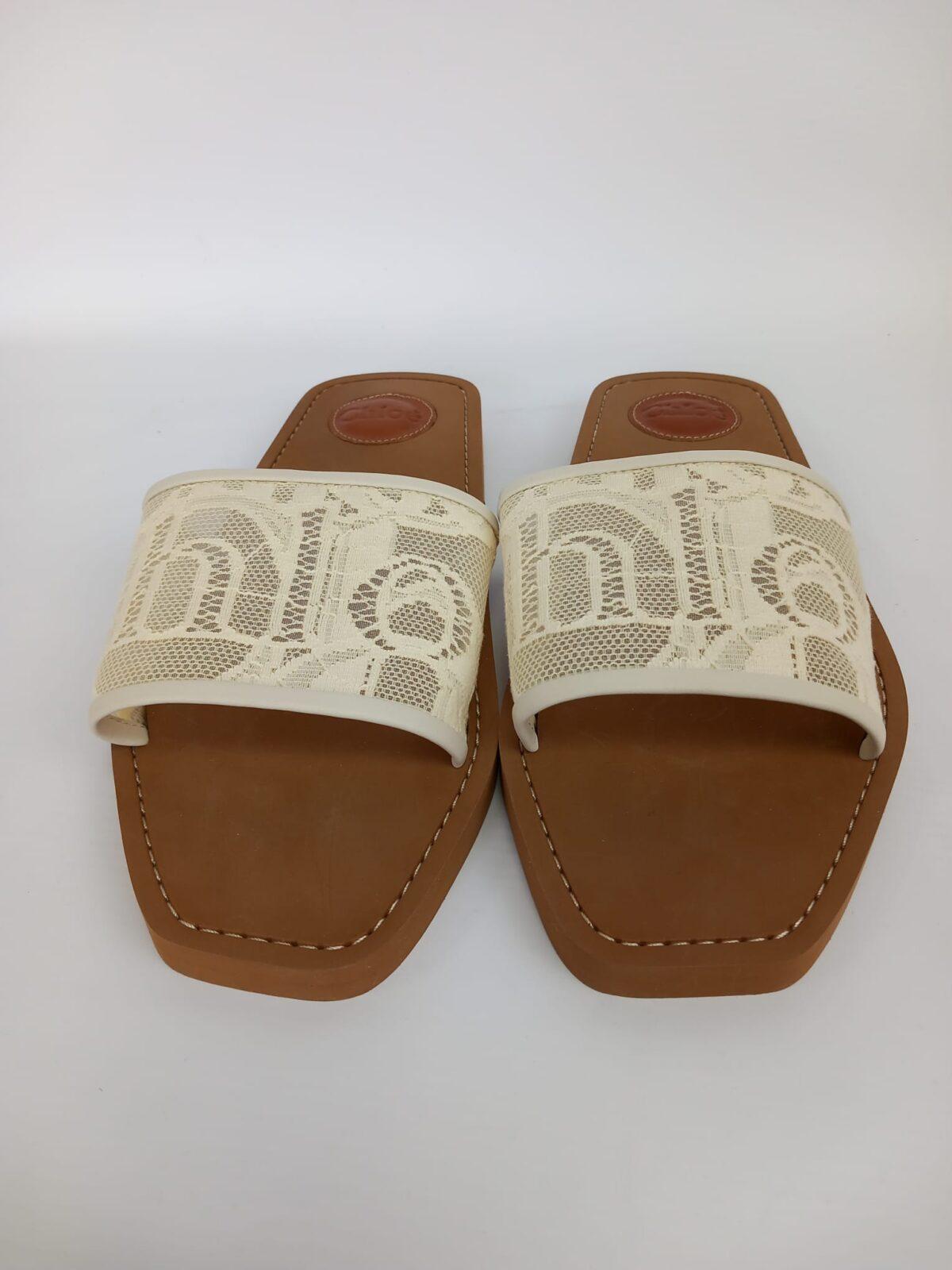 Chloe klapki koronkowe 40 - obrazek 3