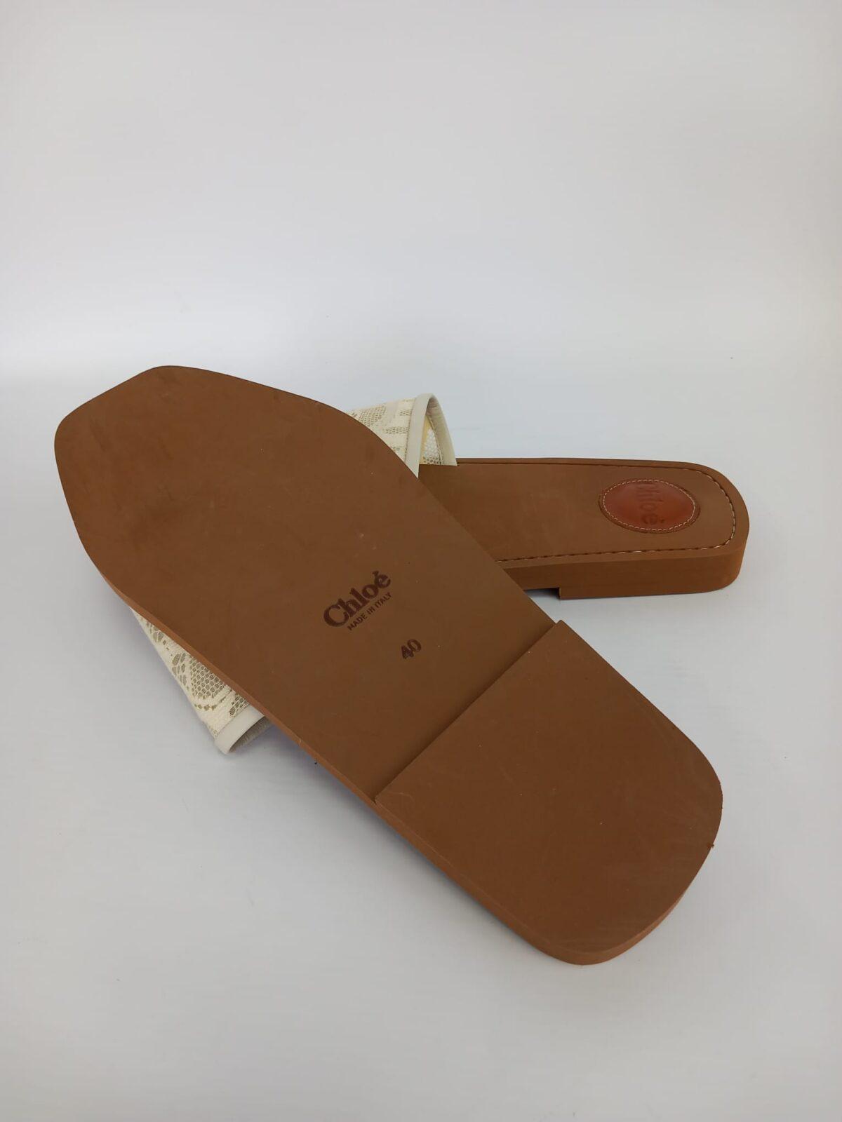 Chloe klapki koronkowe 40 - obrazek 5