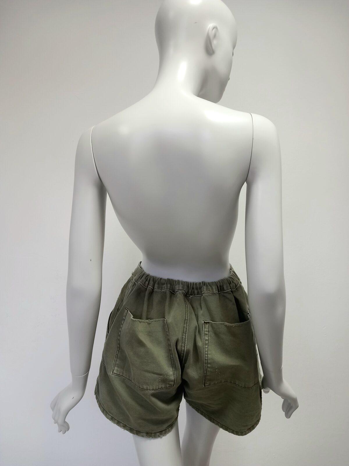 OneTeaspoon khaki spodenki XS - obrazek 3