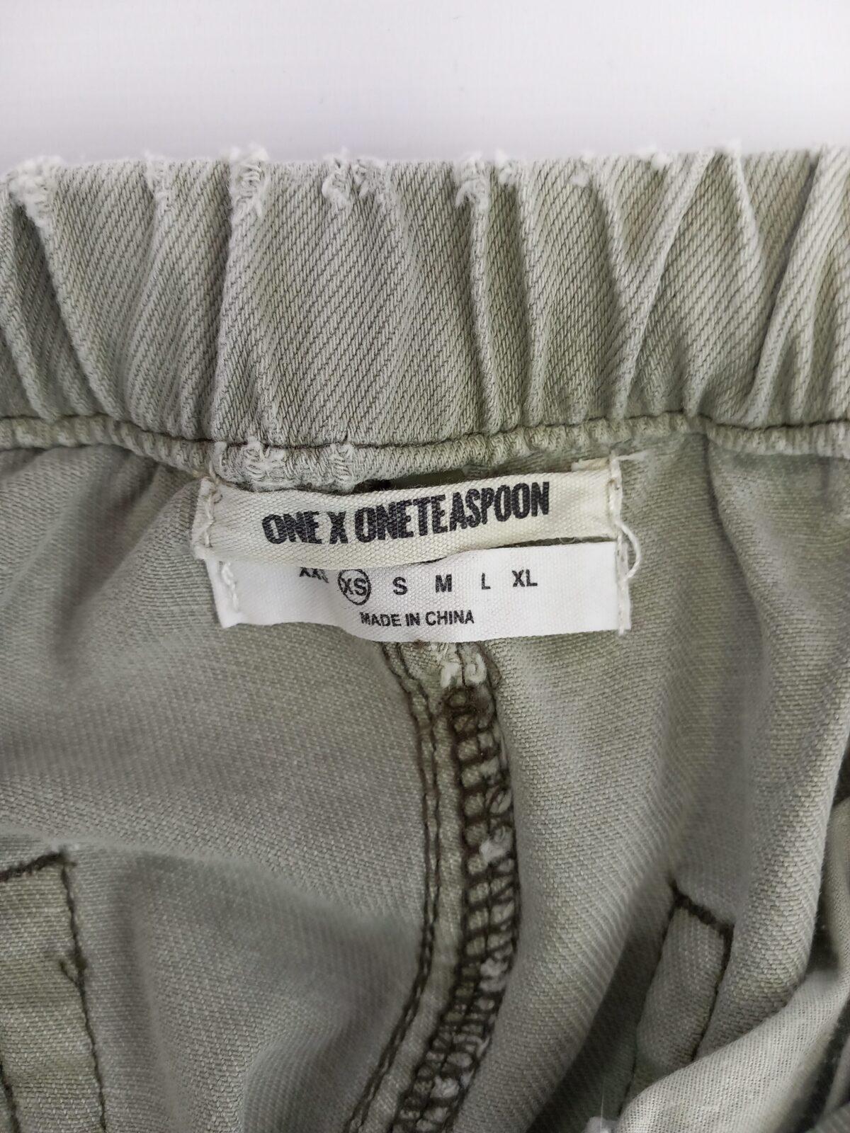 OneTeaspoon khaki spodenki XS - obrazek 5