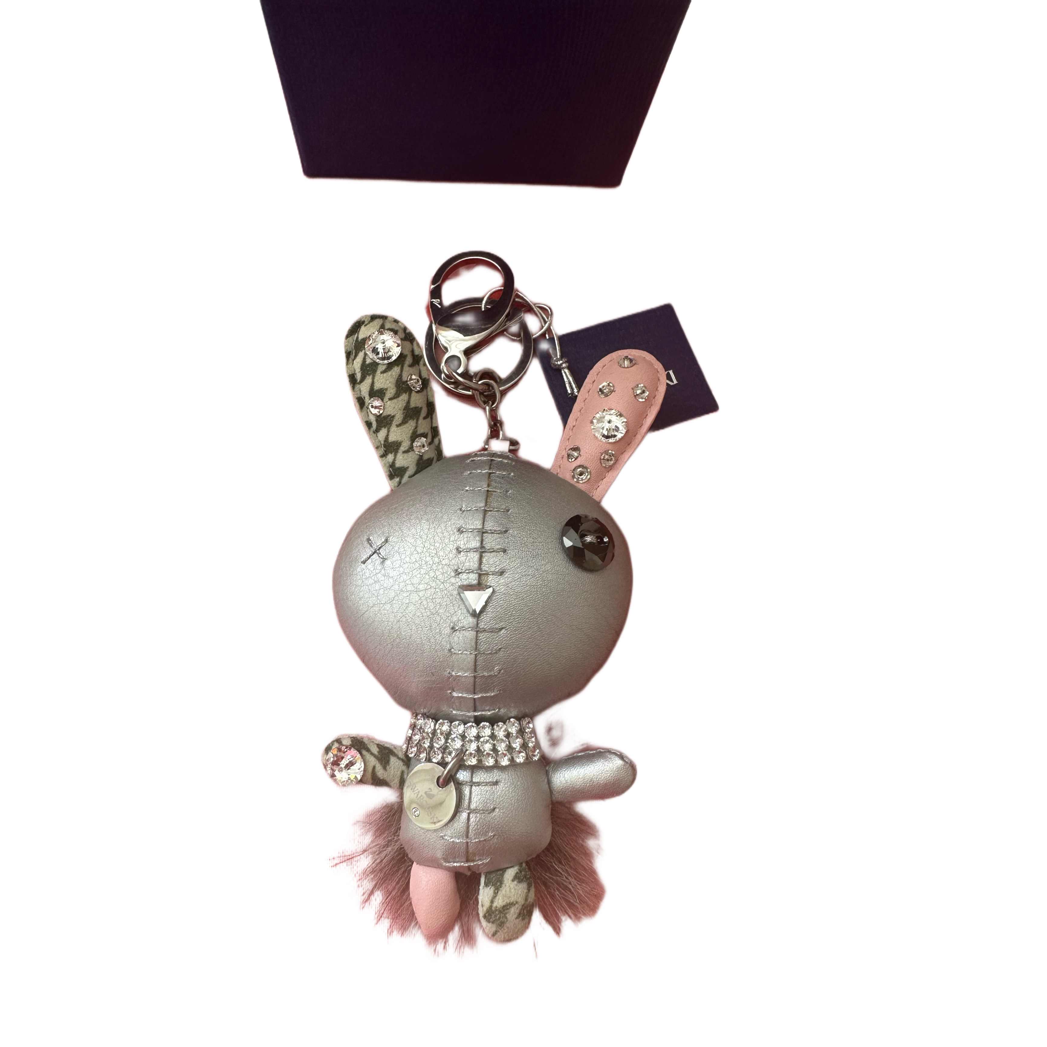 Swarovski brelok zajączek
