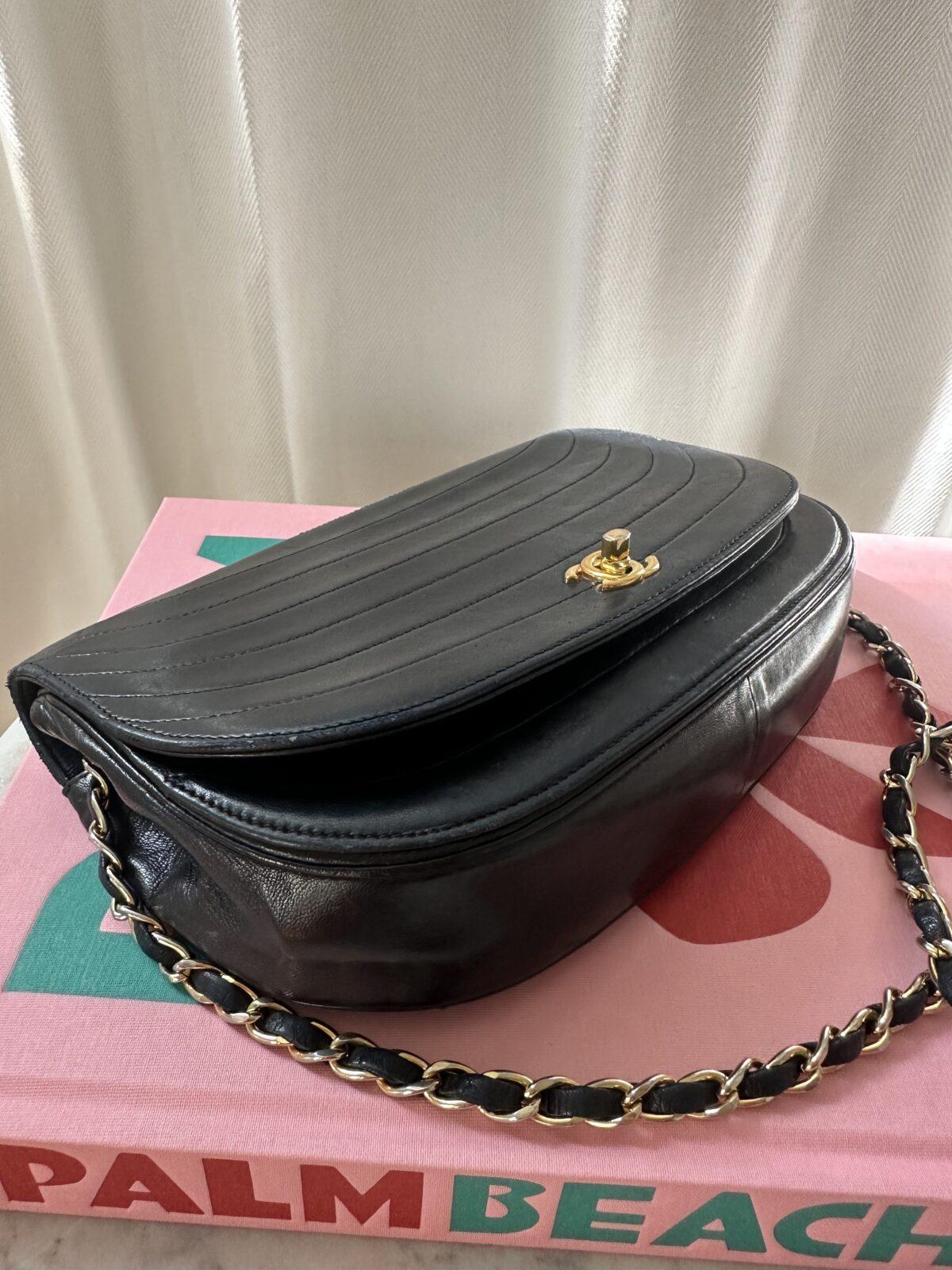 Chanel czarna vintage - obrazek 5