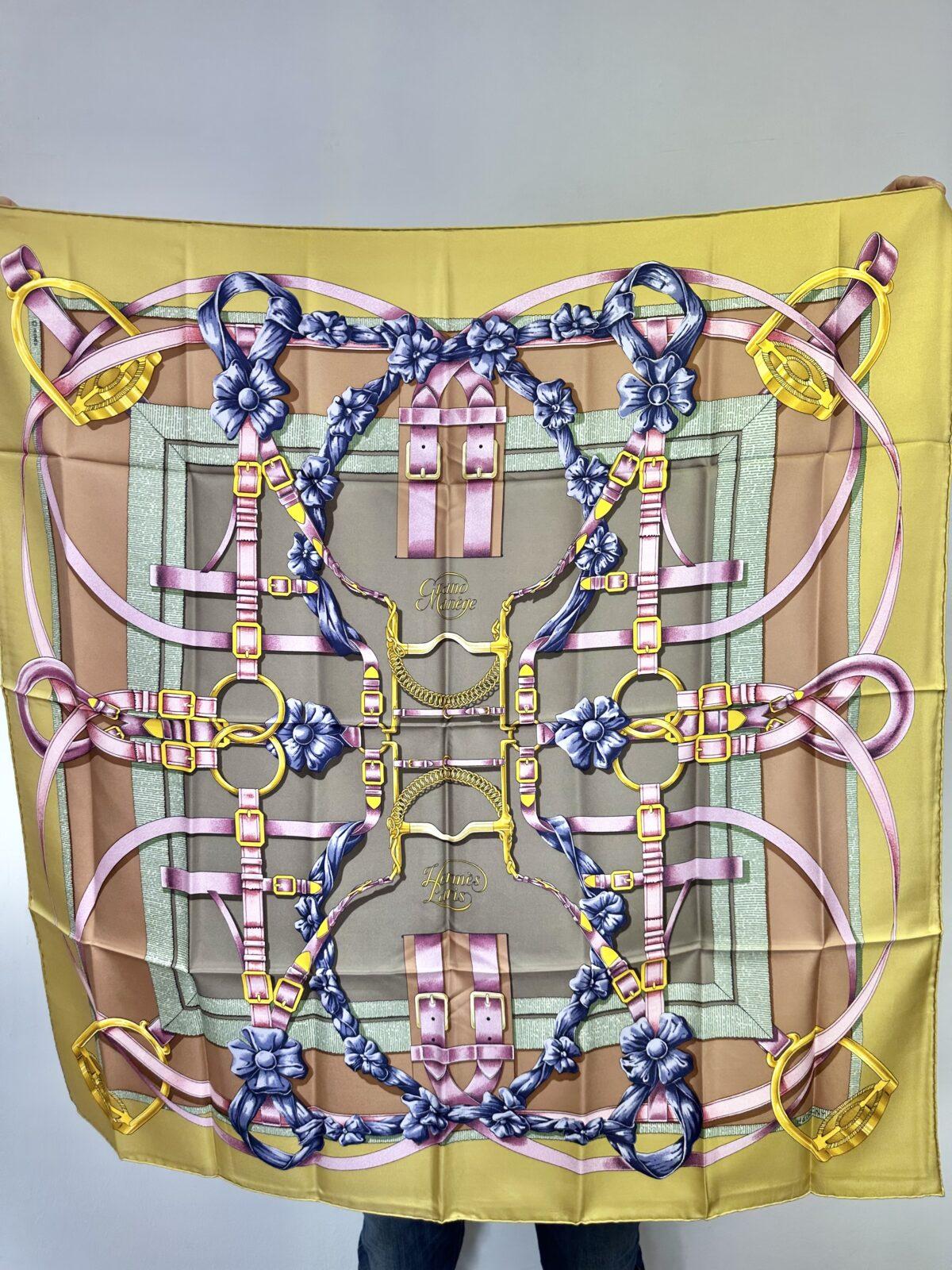 Hermes jedwabna apaszka - obrazek 2