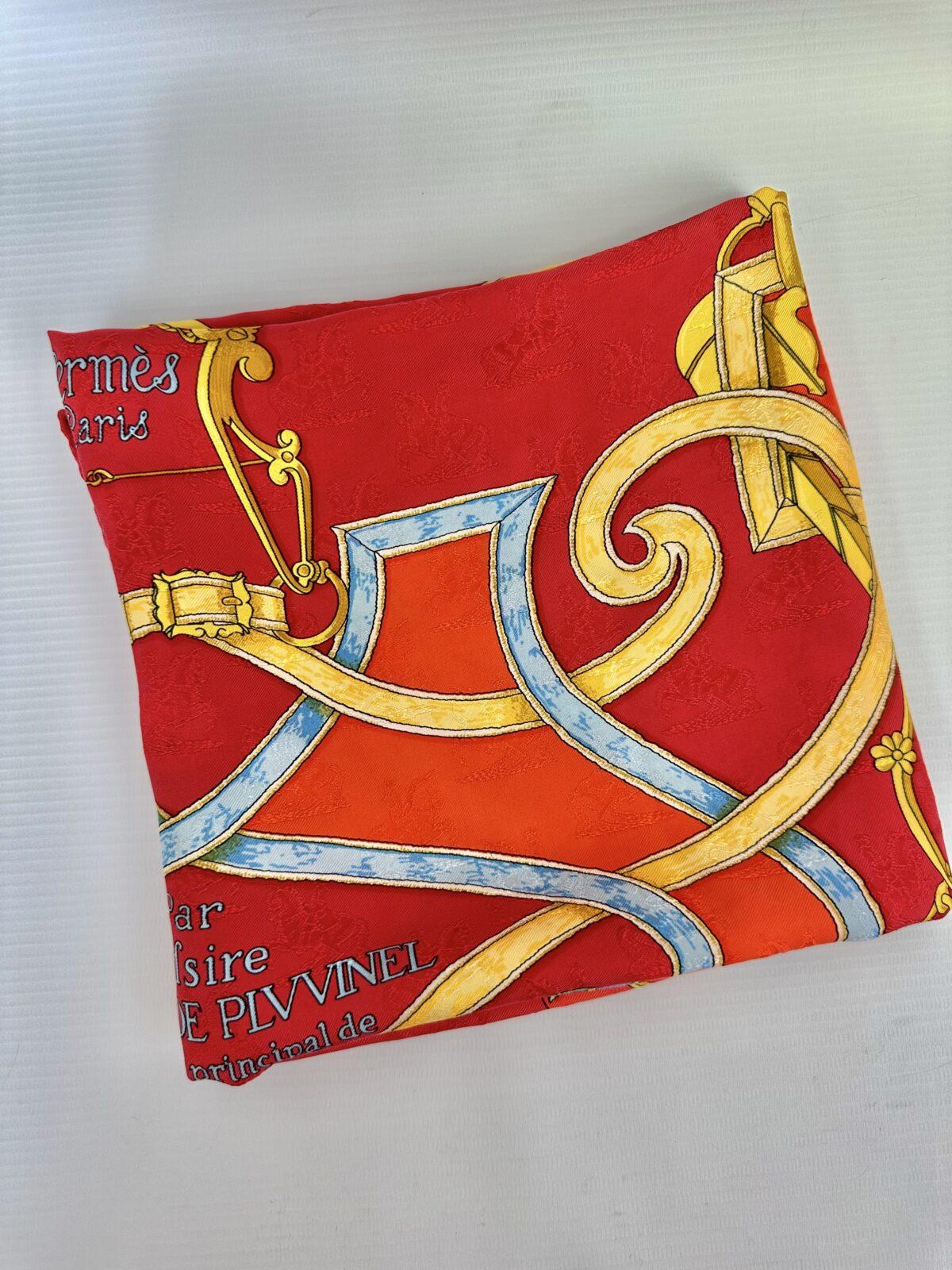 Hermes jedwabna apaszka - obrazek 7