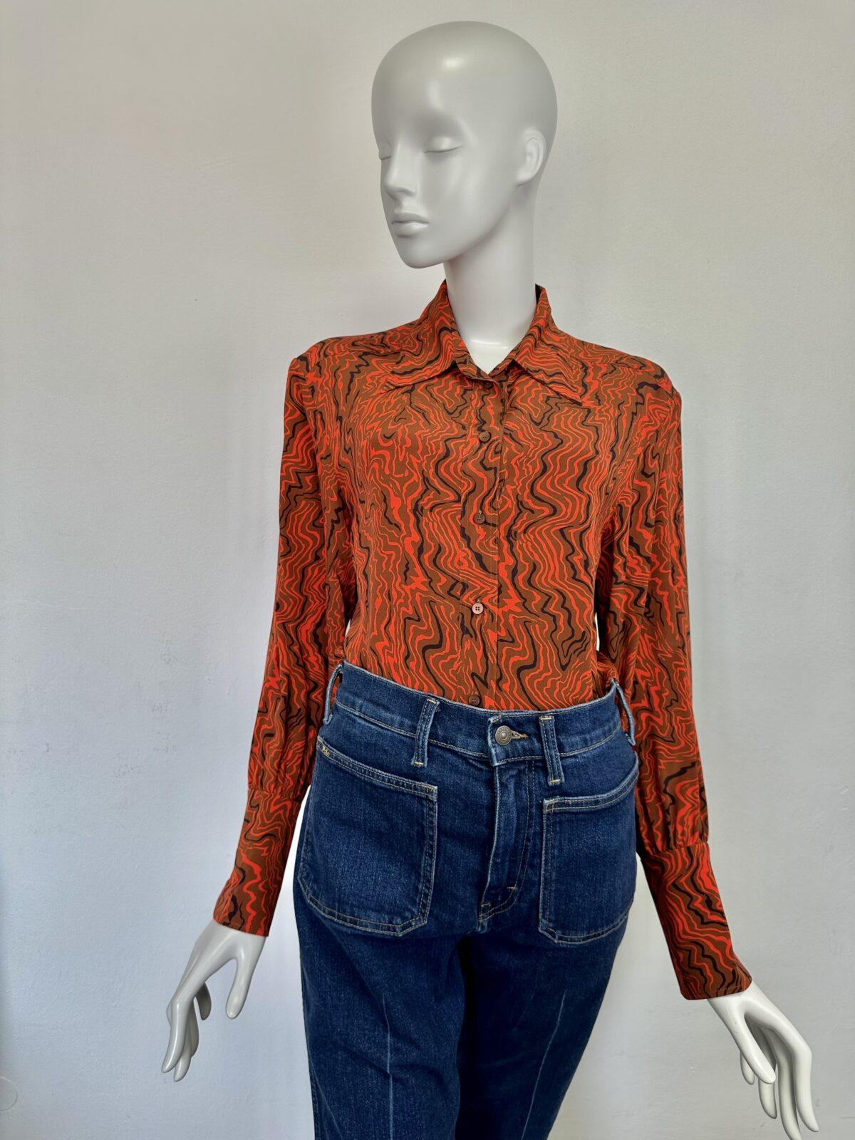 Chloe jedwabna koszula 40 - obrazek 6