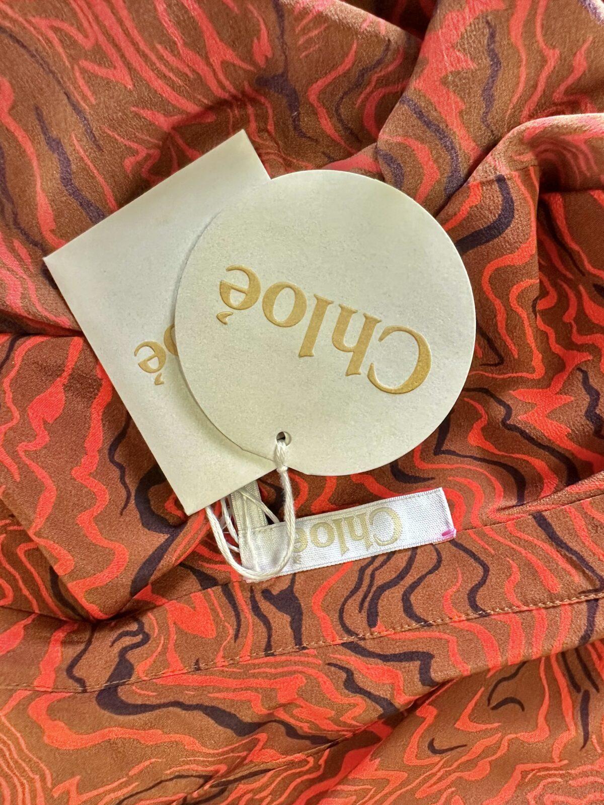 Chloe jedwabna koszula 40 - obrazek 2