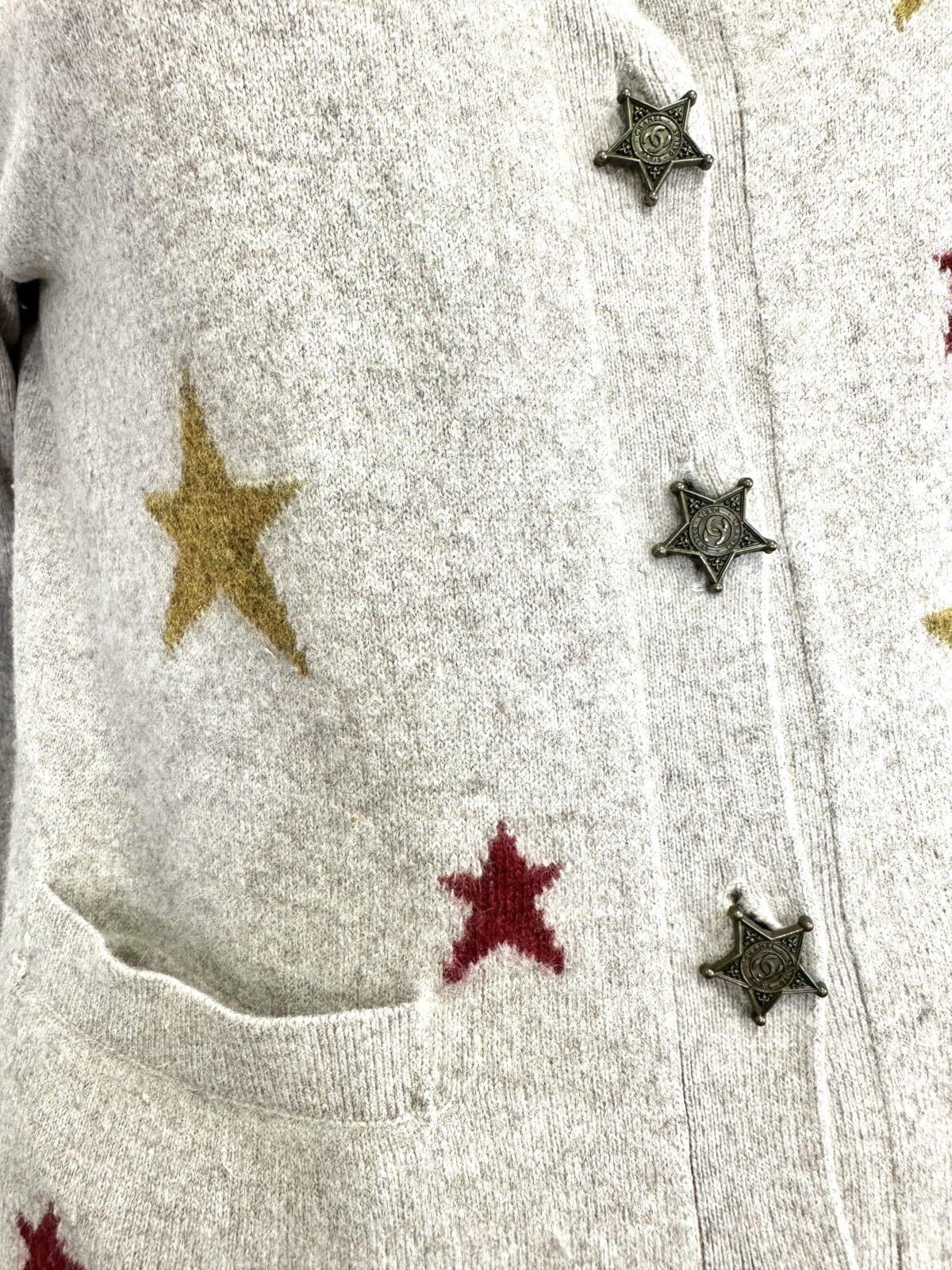 Chanel kaszmirowy sweterek 36 - obrazek 2