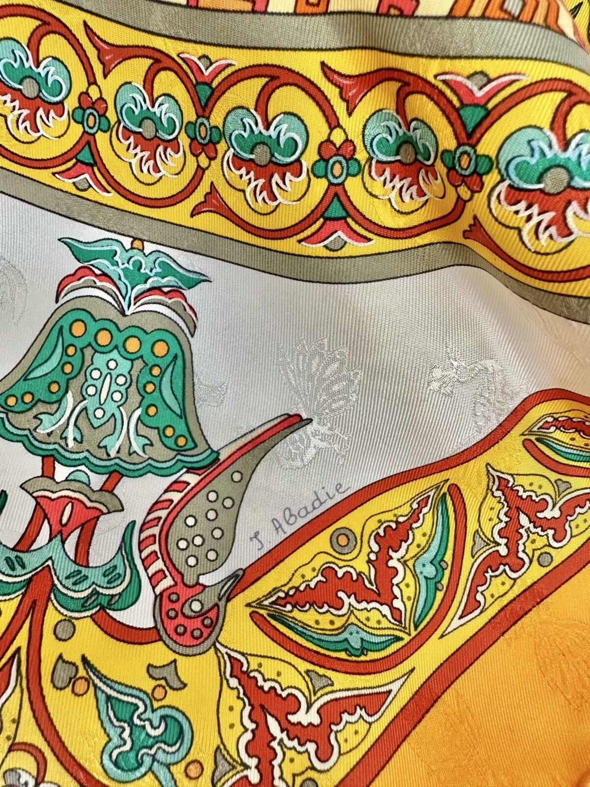 Hermes jedwabna apaszka - obrazek 4