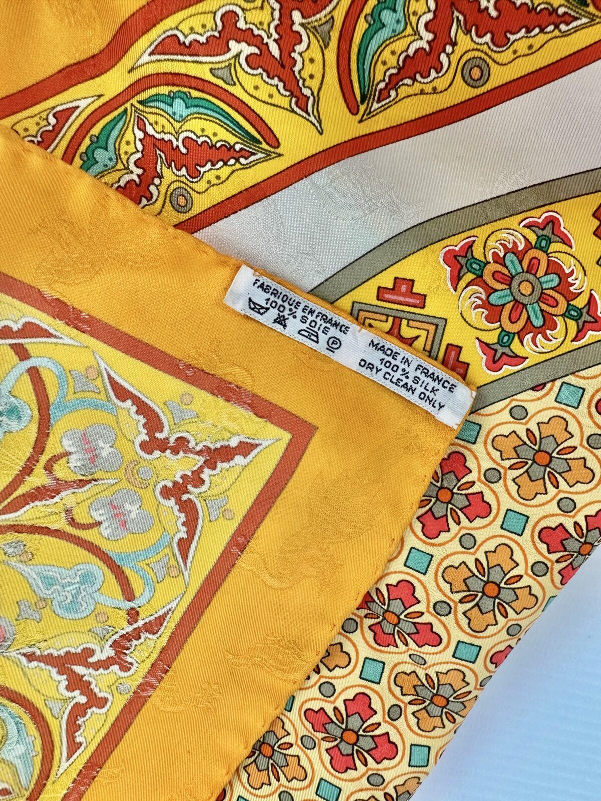 Hermes jedwabna apaszka - obrazek 5