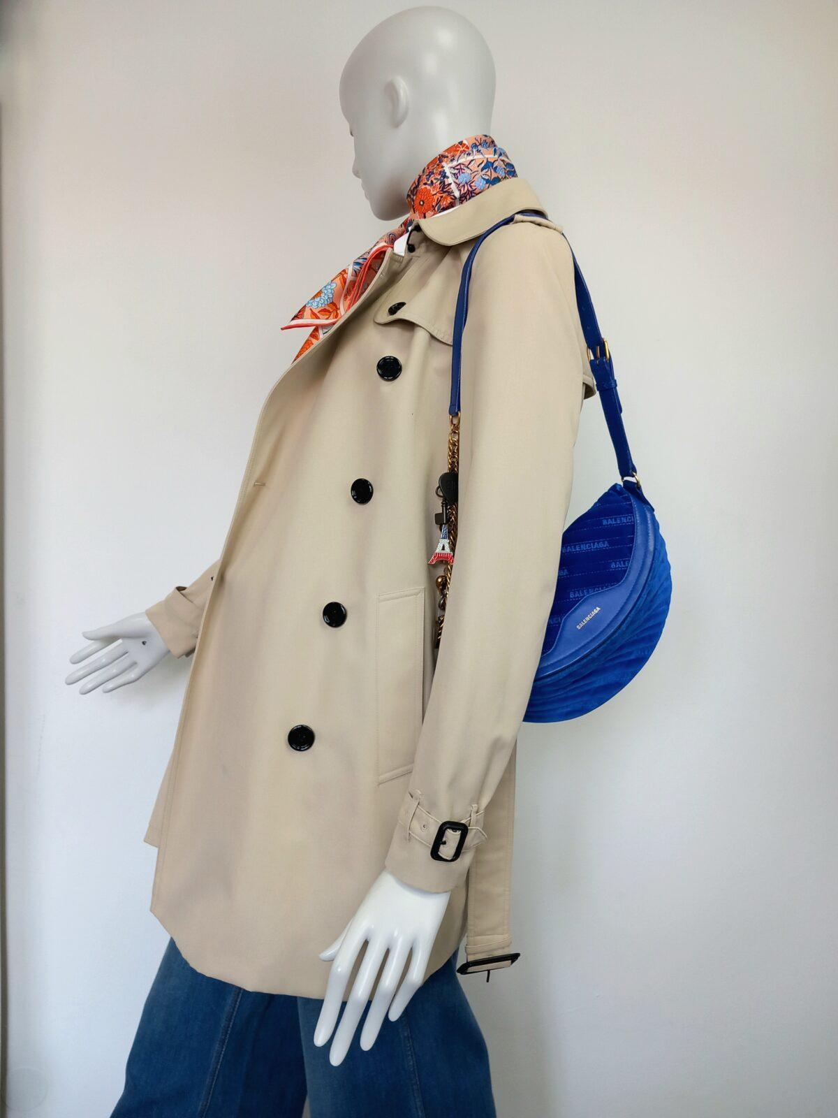 Balenciaga welurowa nerka - obrazek 6