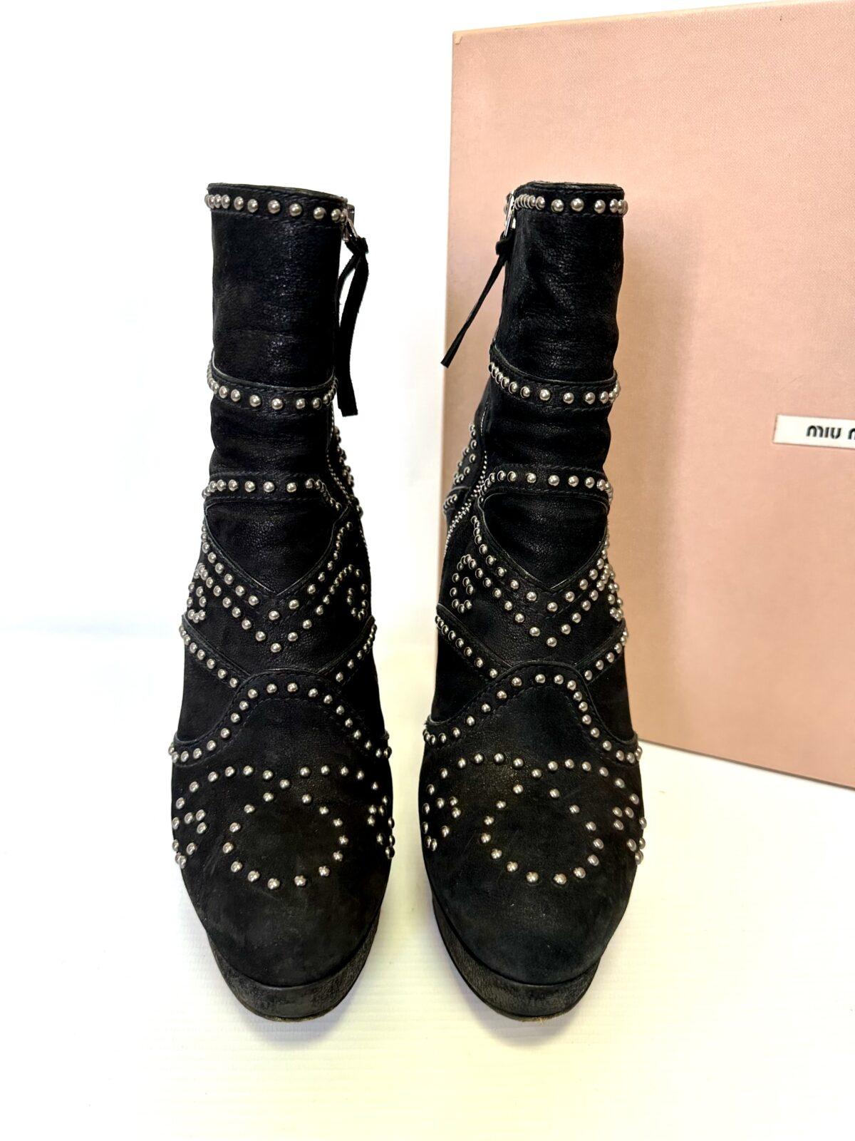 Miu Miu botki 38 - obrazek 2