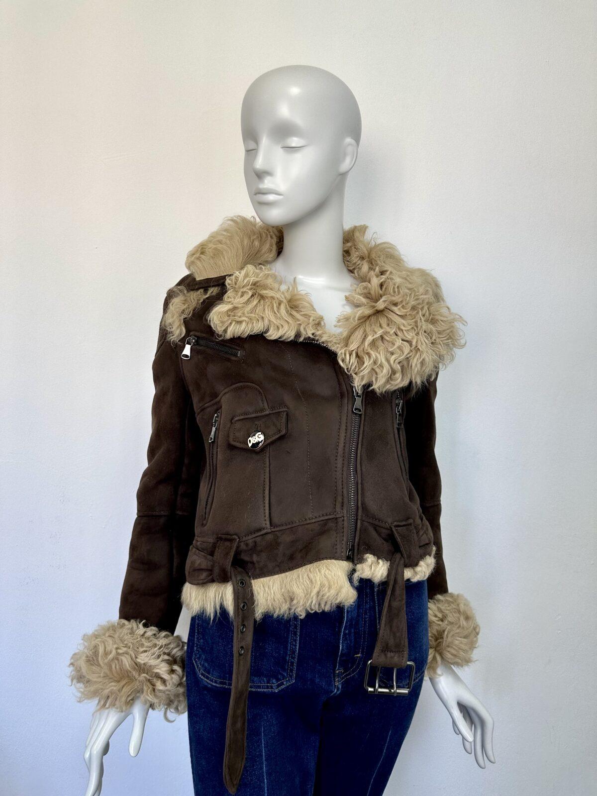 Dolce & Gabbana kożuszek 36