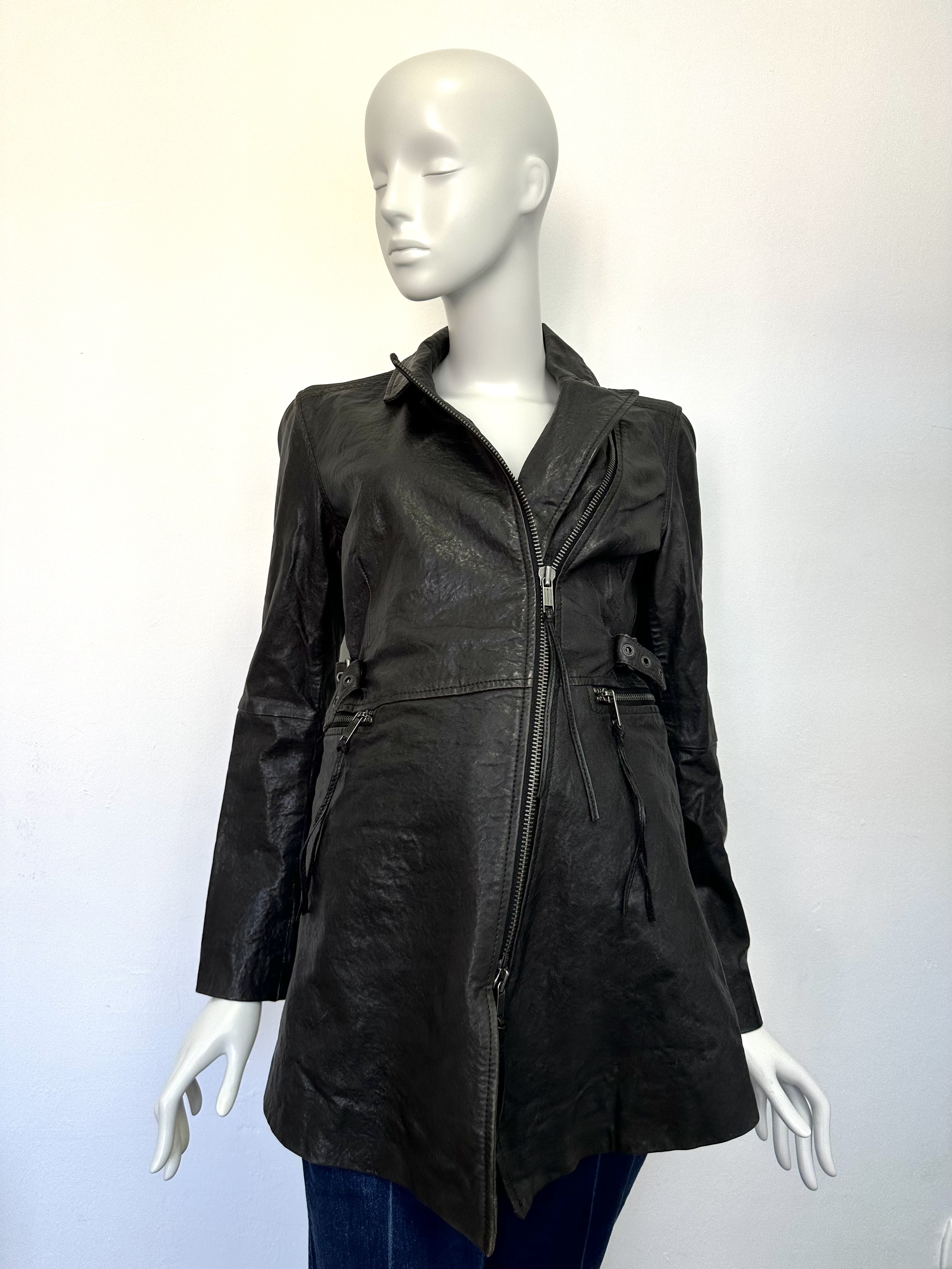 Diesel skórzana kurtka 36