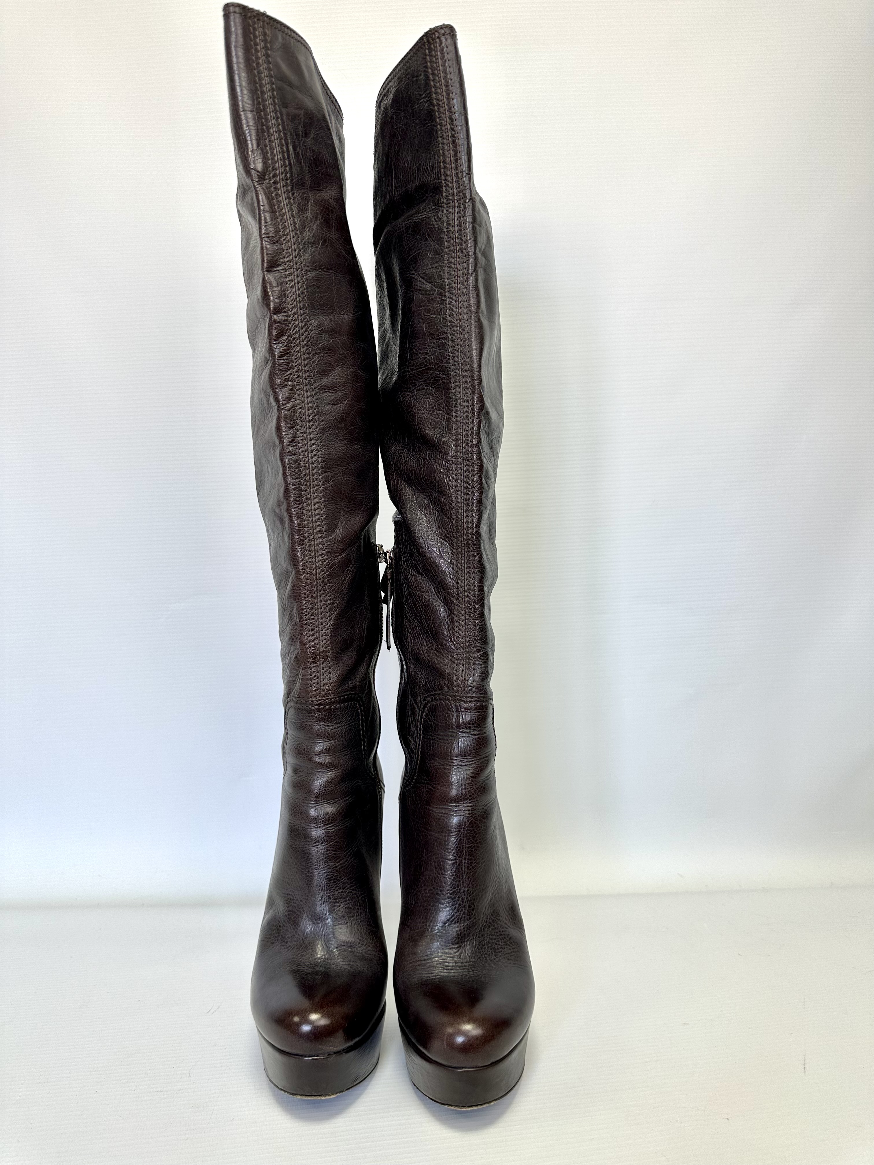 Miu Miu kozaki 37,5 - obrazek 3