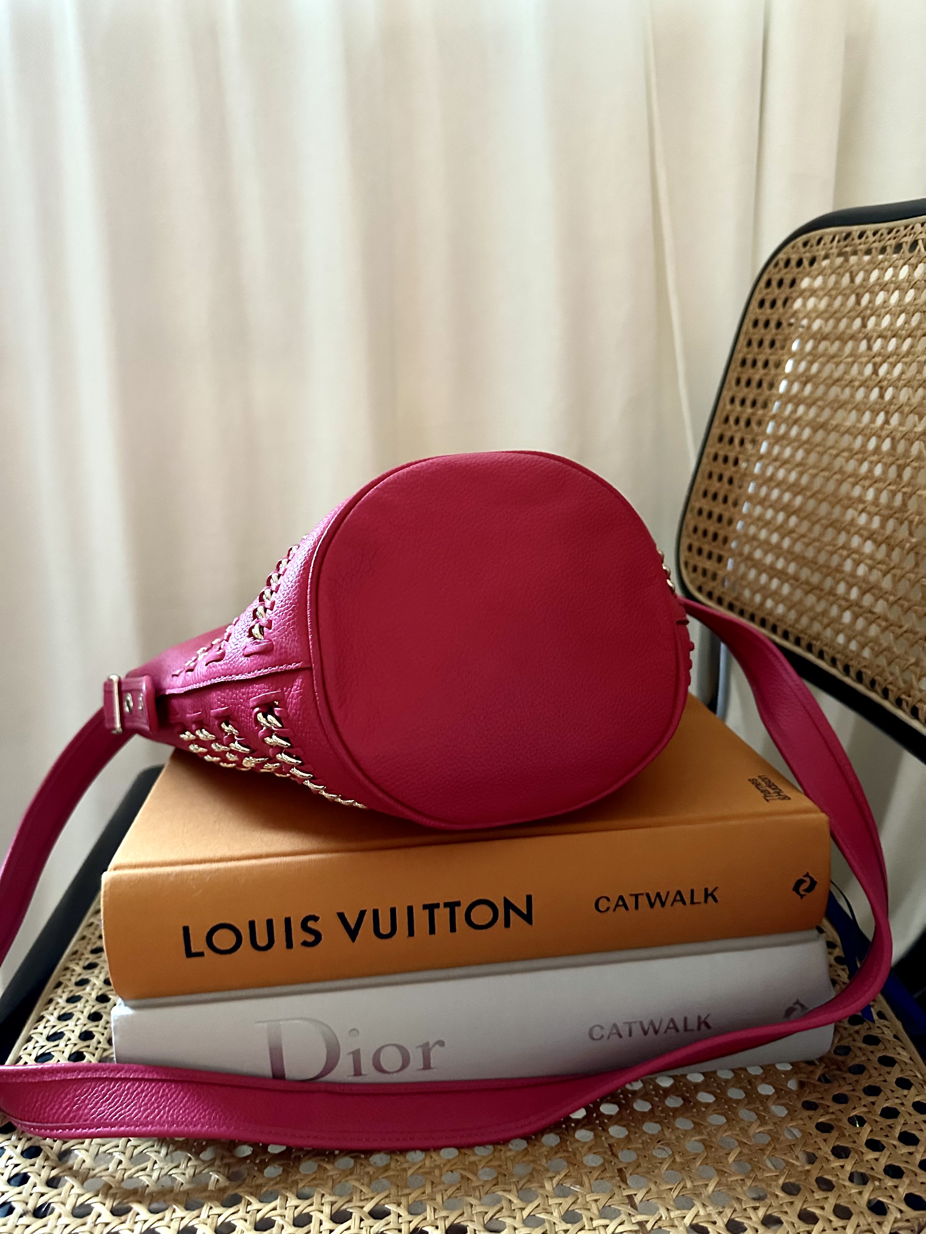 Coach malinowa torebka - obrazek 4