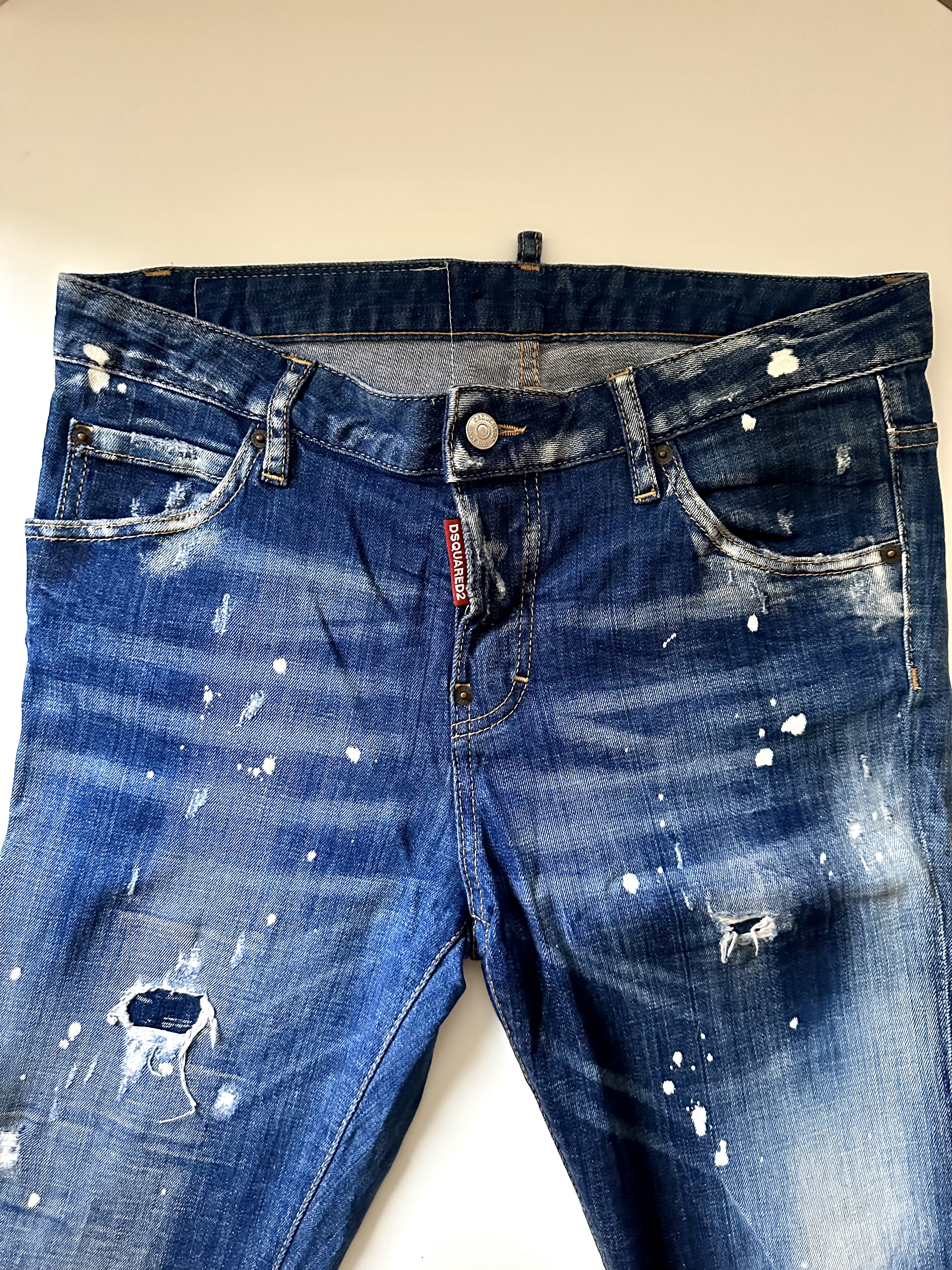 Dsquared2 jeansy 38 - obrazek 4