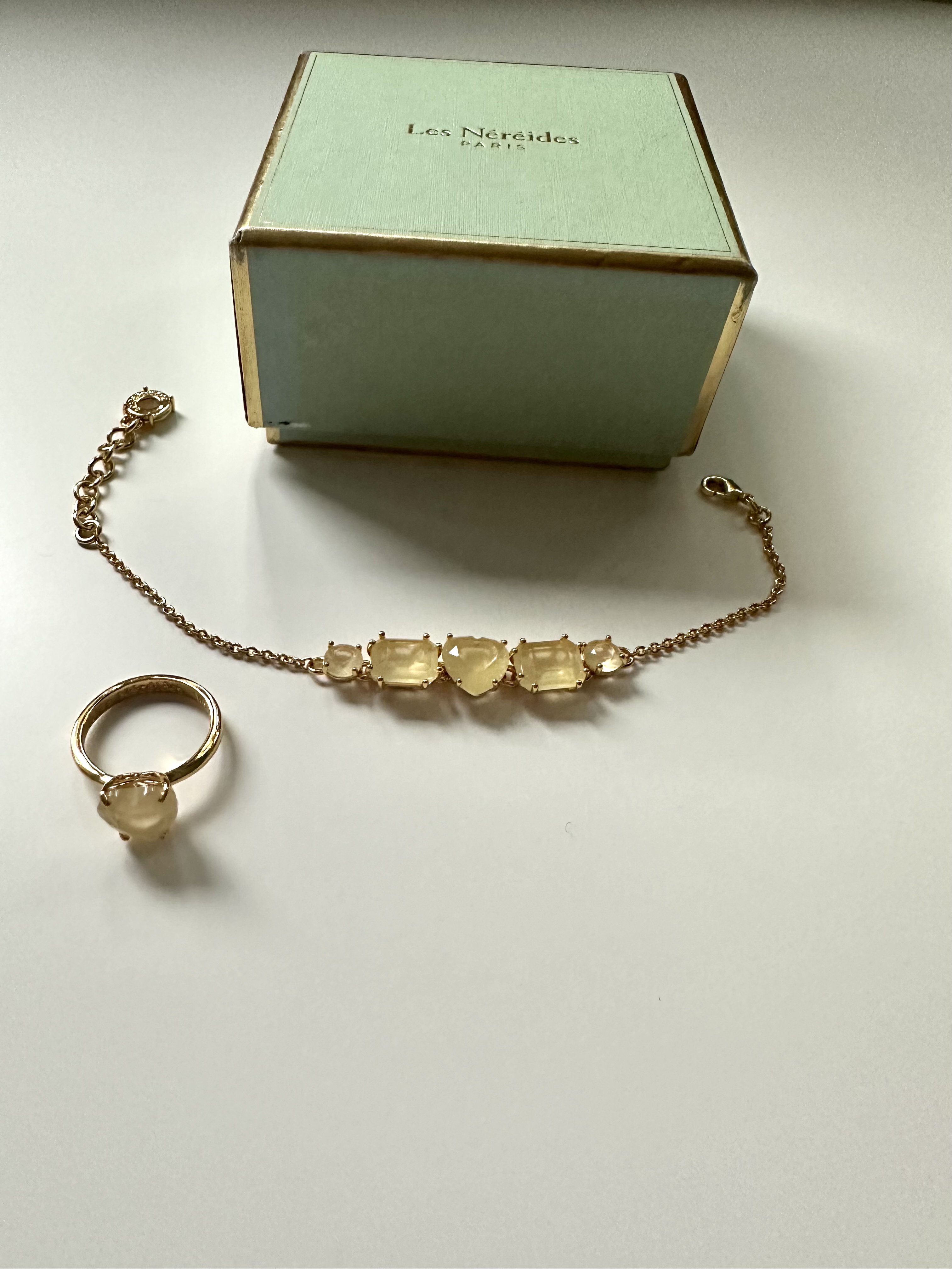 Les Nereides bransoletka i pierścionek
