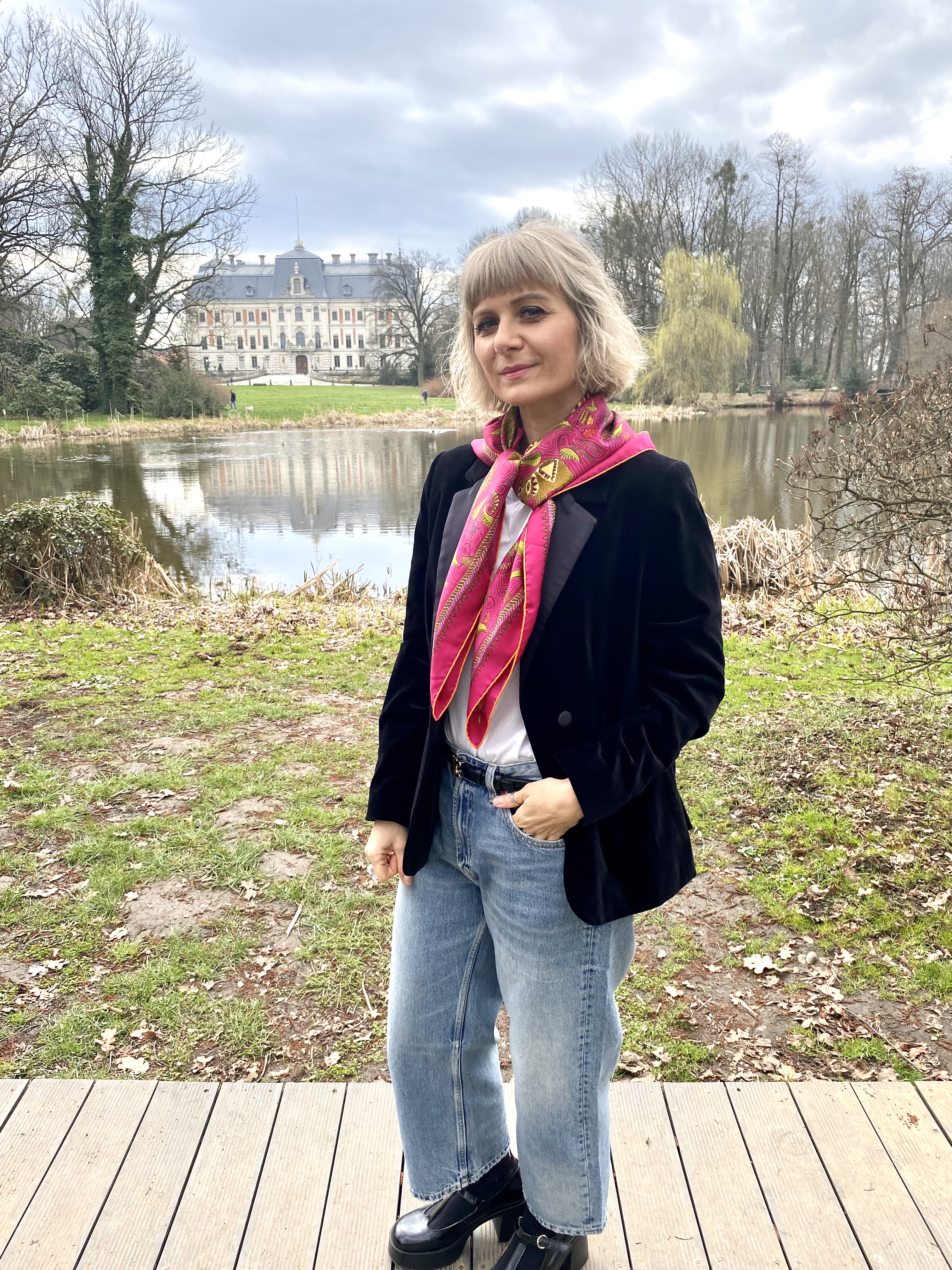 Hermes jedwabna apaszka - obrazek 7