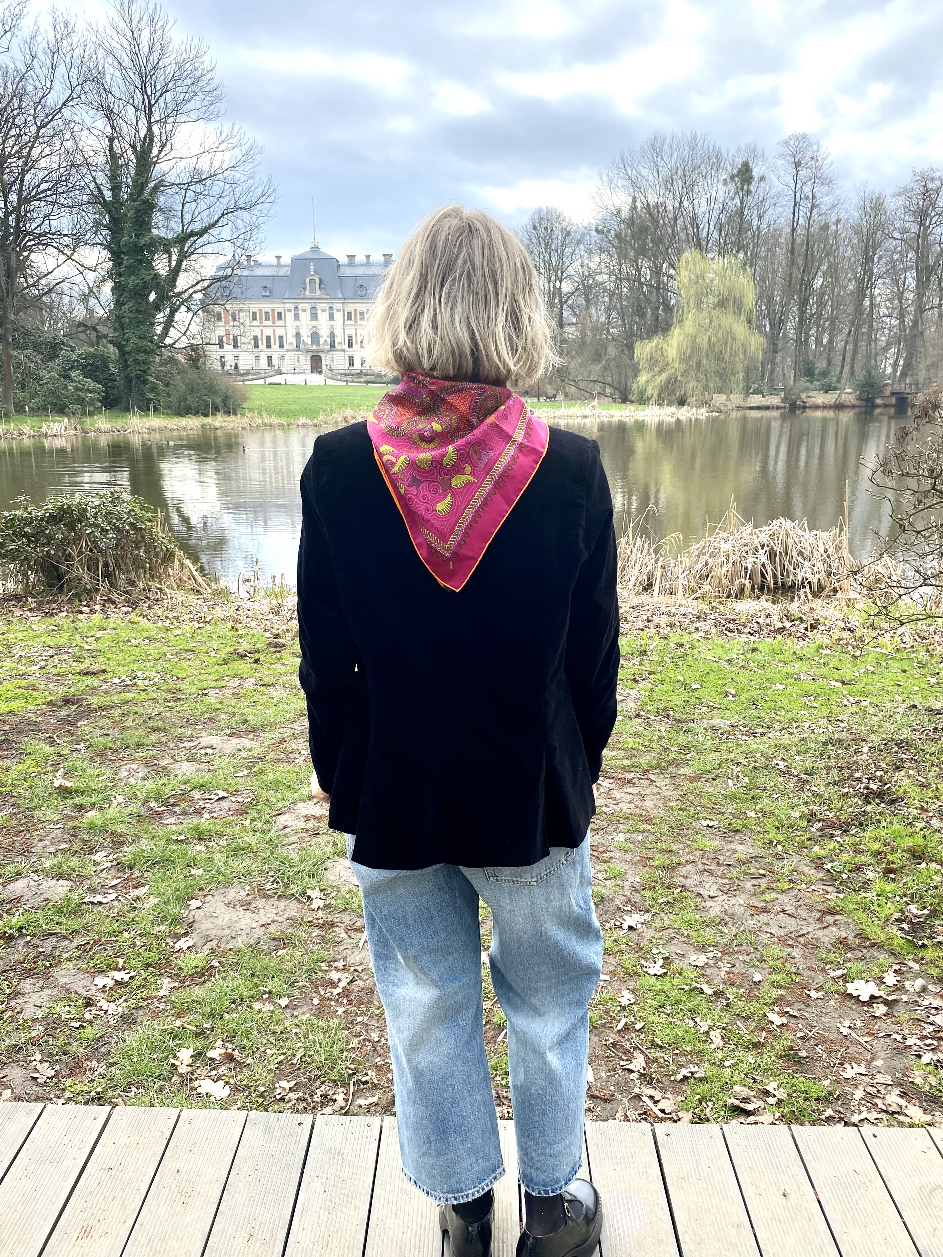 Hermes jedwabna apaszka - obrazek 8