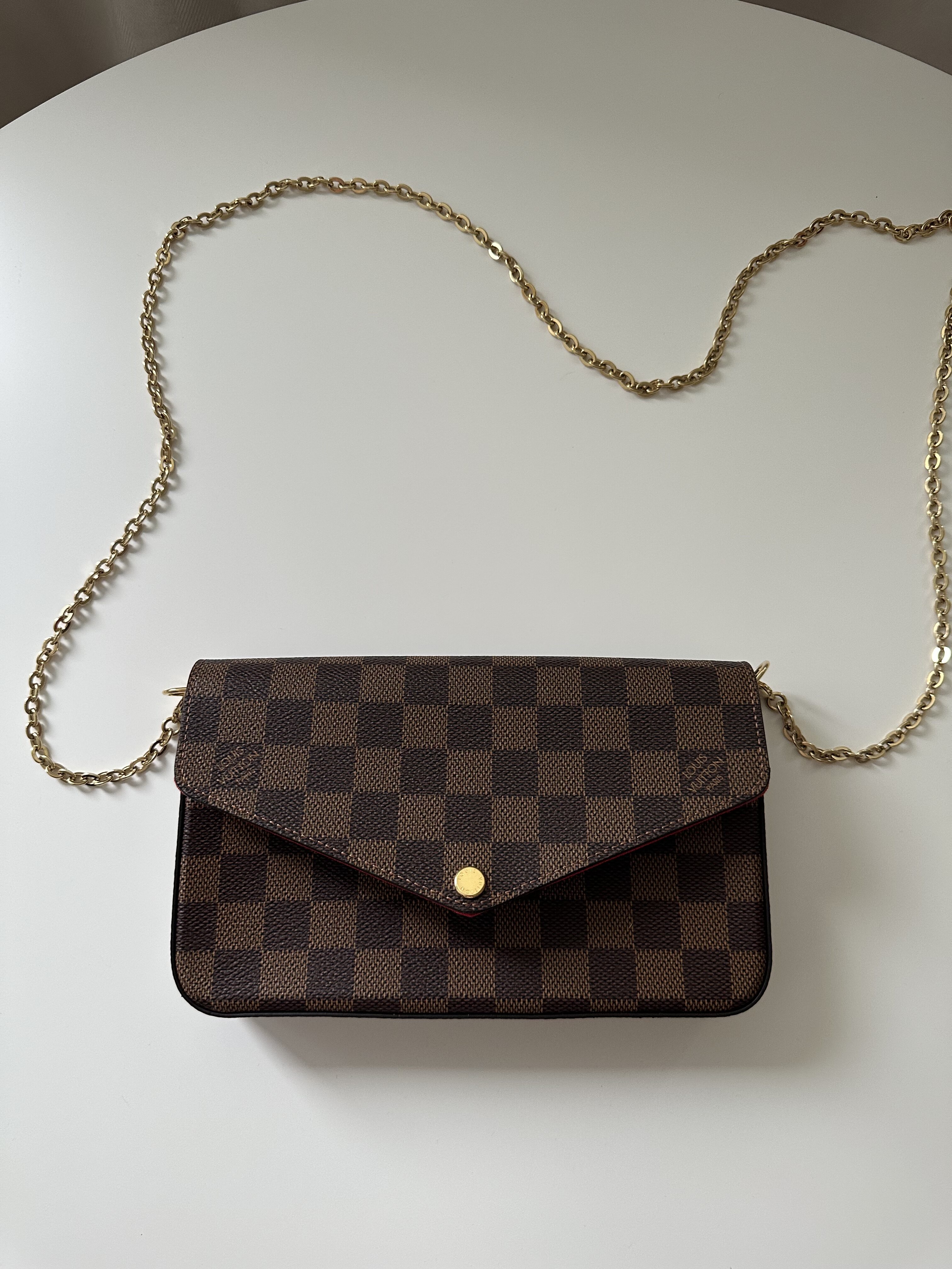 Louis Vuitton Félicie Pochette monogram canvas torebka - obrazek 5