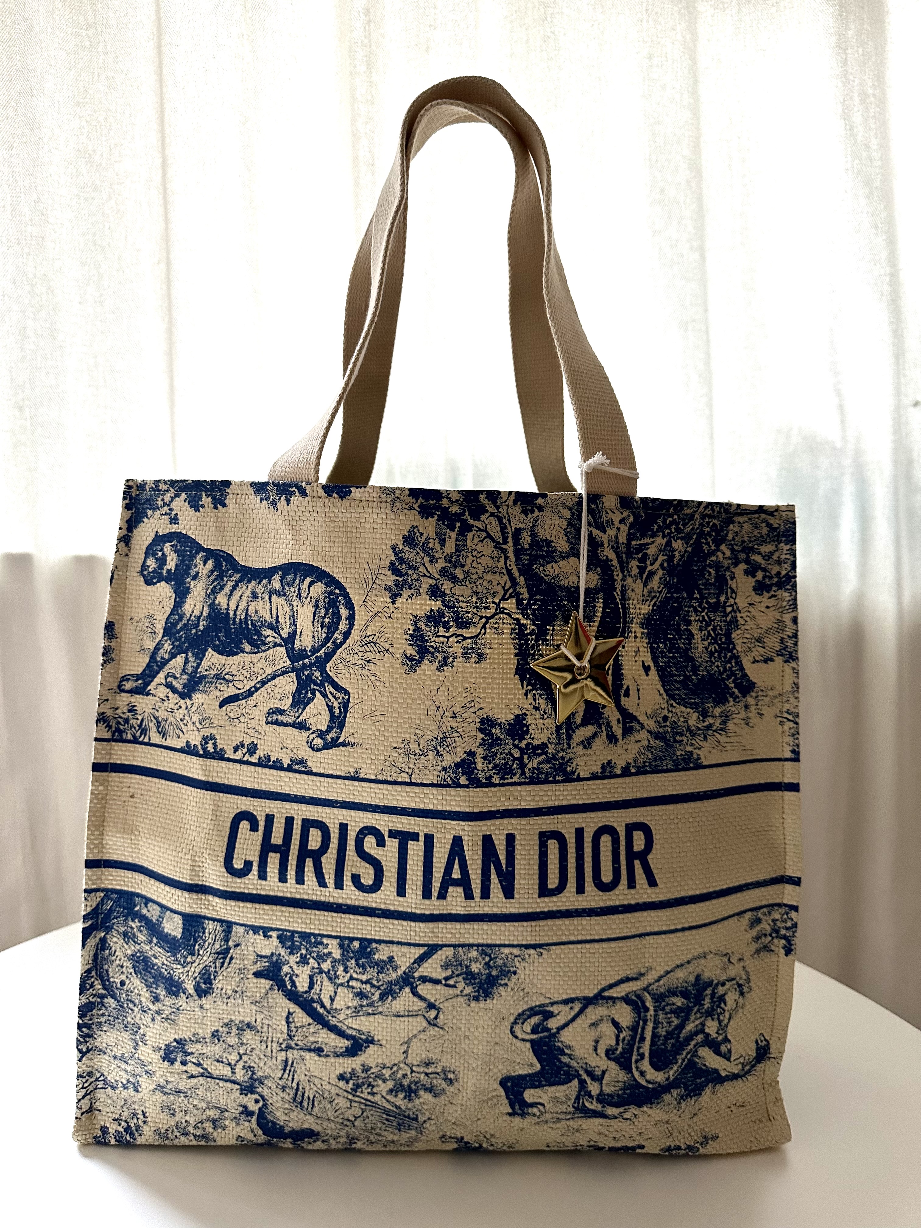 Dior dioriviera plażowa torebka - obrazek 7