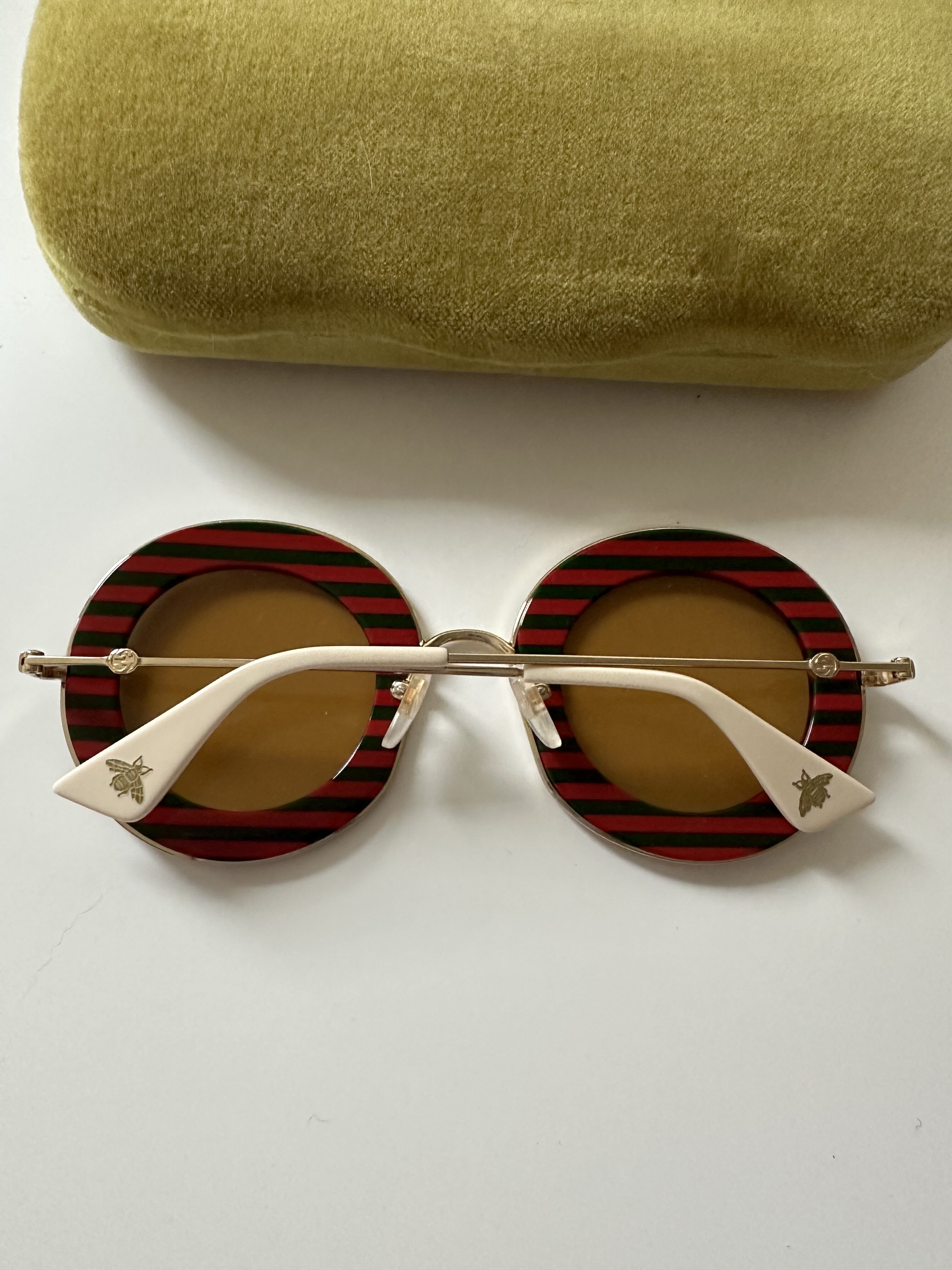 Gucci maison de l'amour okulary przeciwsłoneczne - obrazek 3