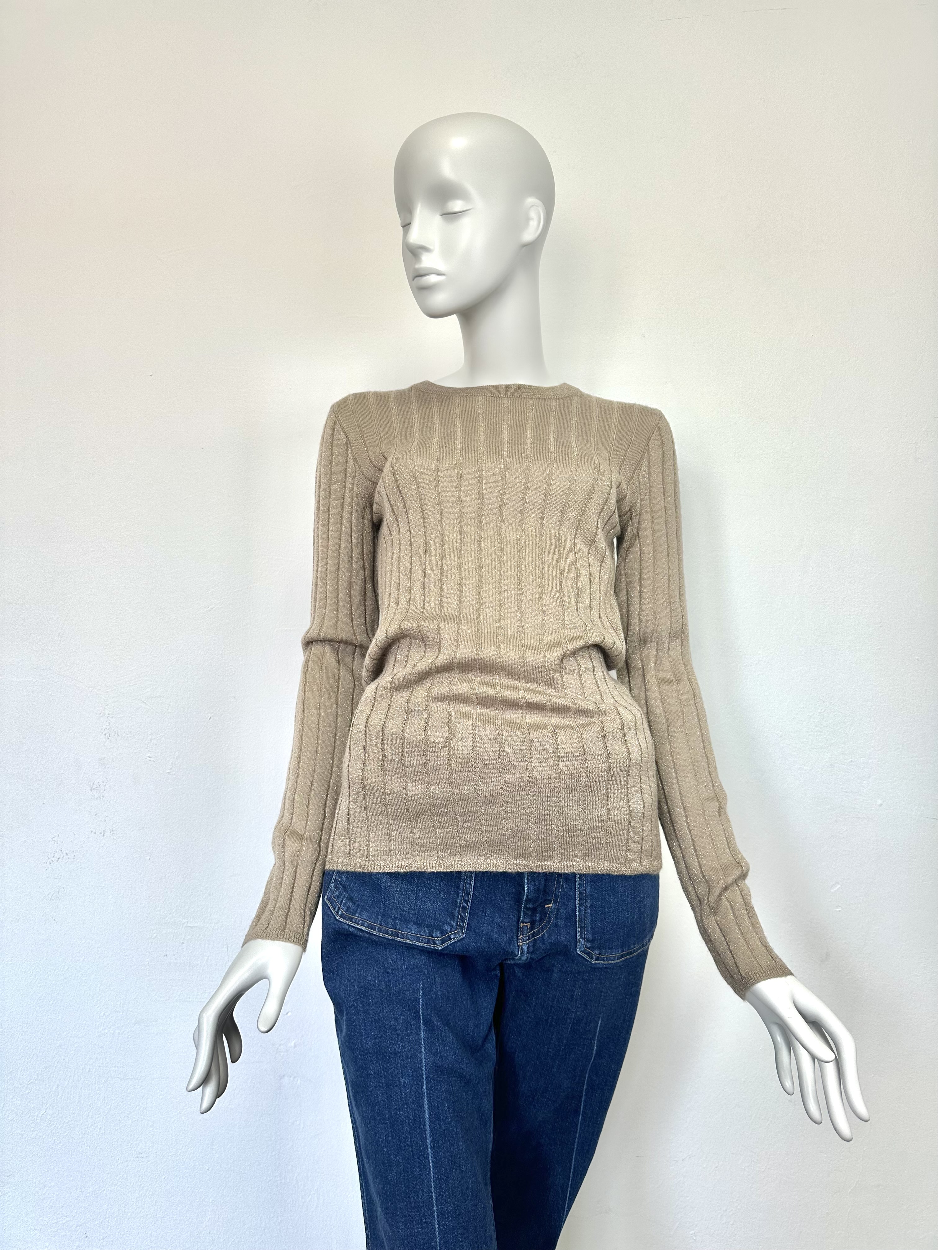 Brunello Cucinelli wełniany sweterek 38 - obrazek 6