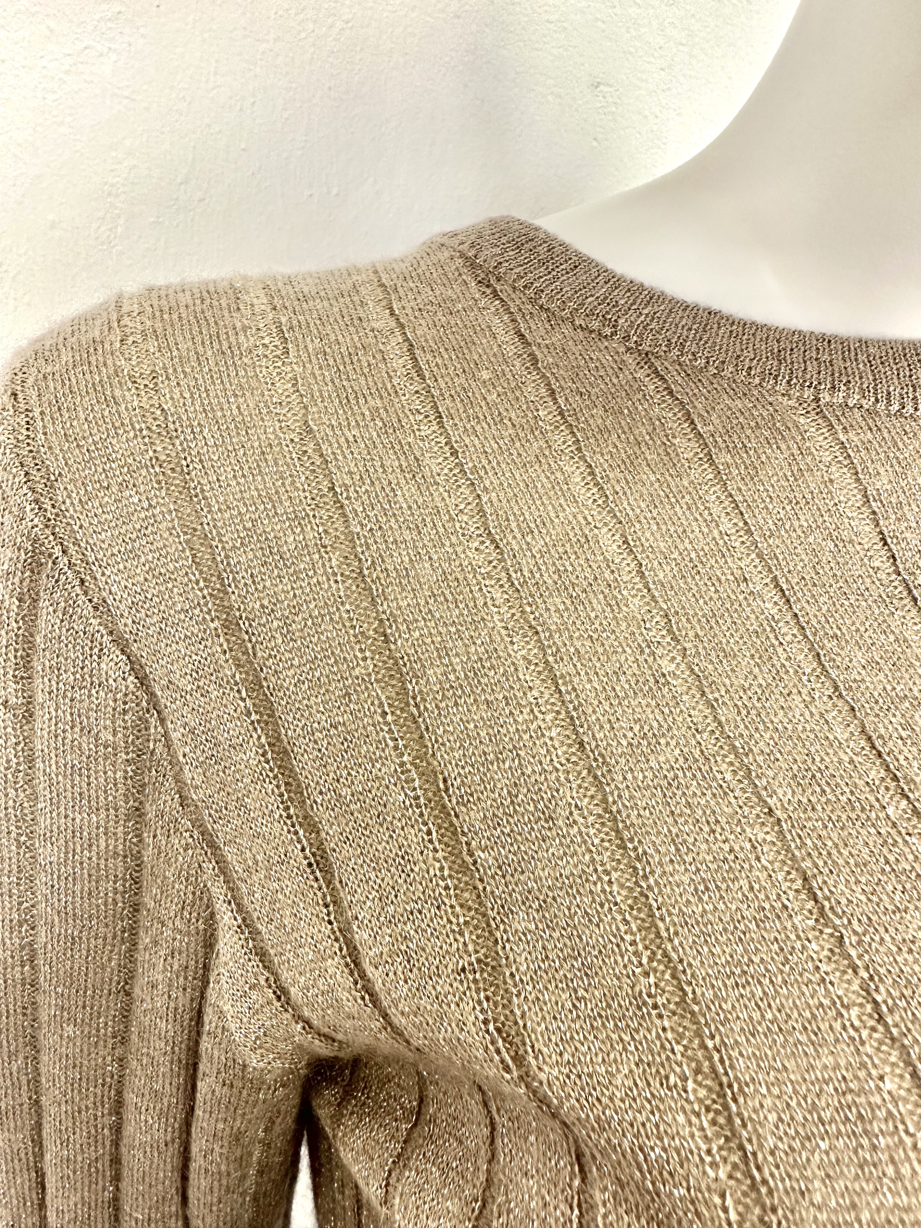 Brunello Cucinelli wełniany sweterek 38 - obrazek 5