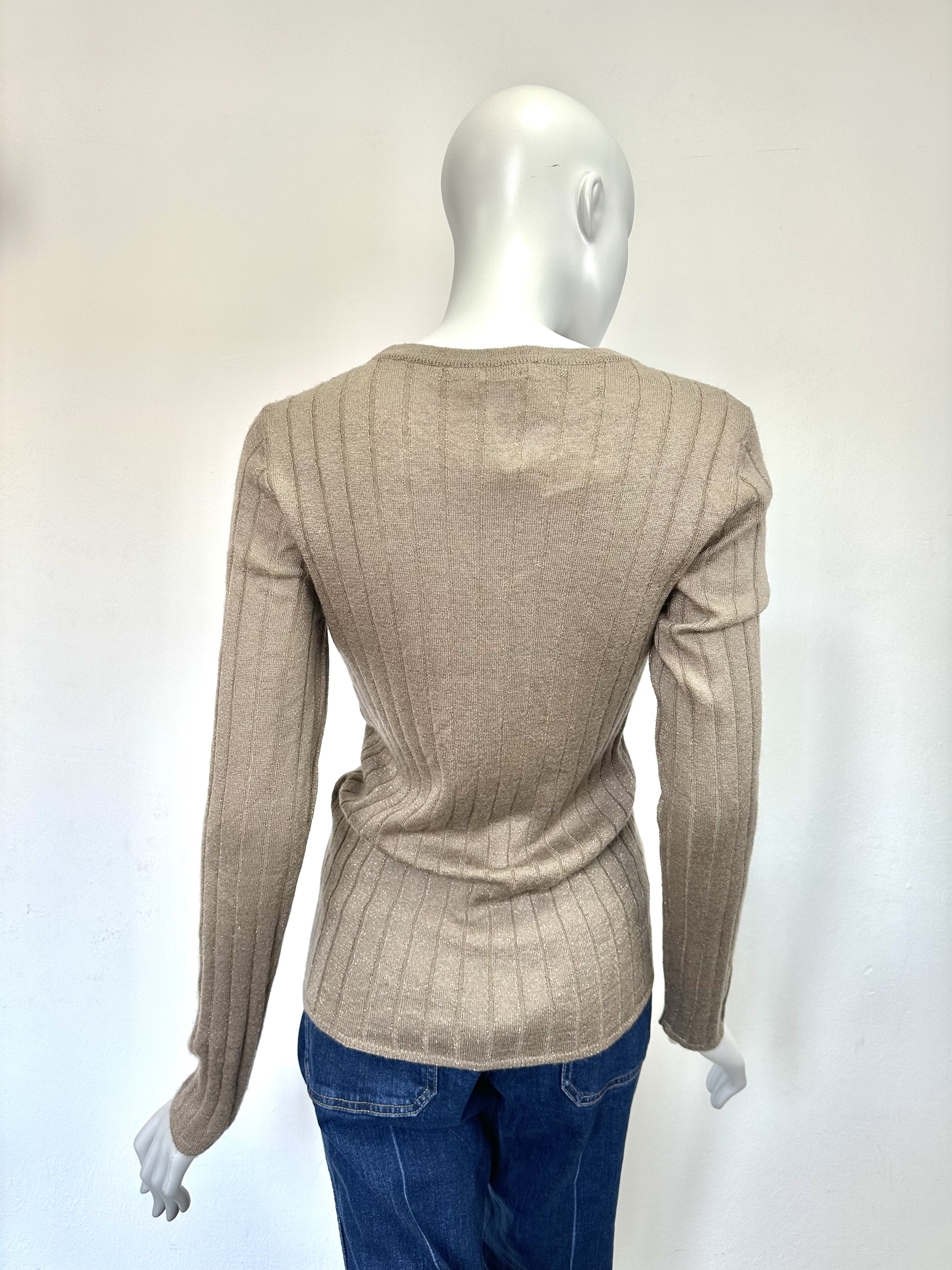 Brunello Cucinelli wełniany sweterek 38 - obrazek 4