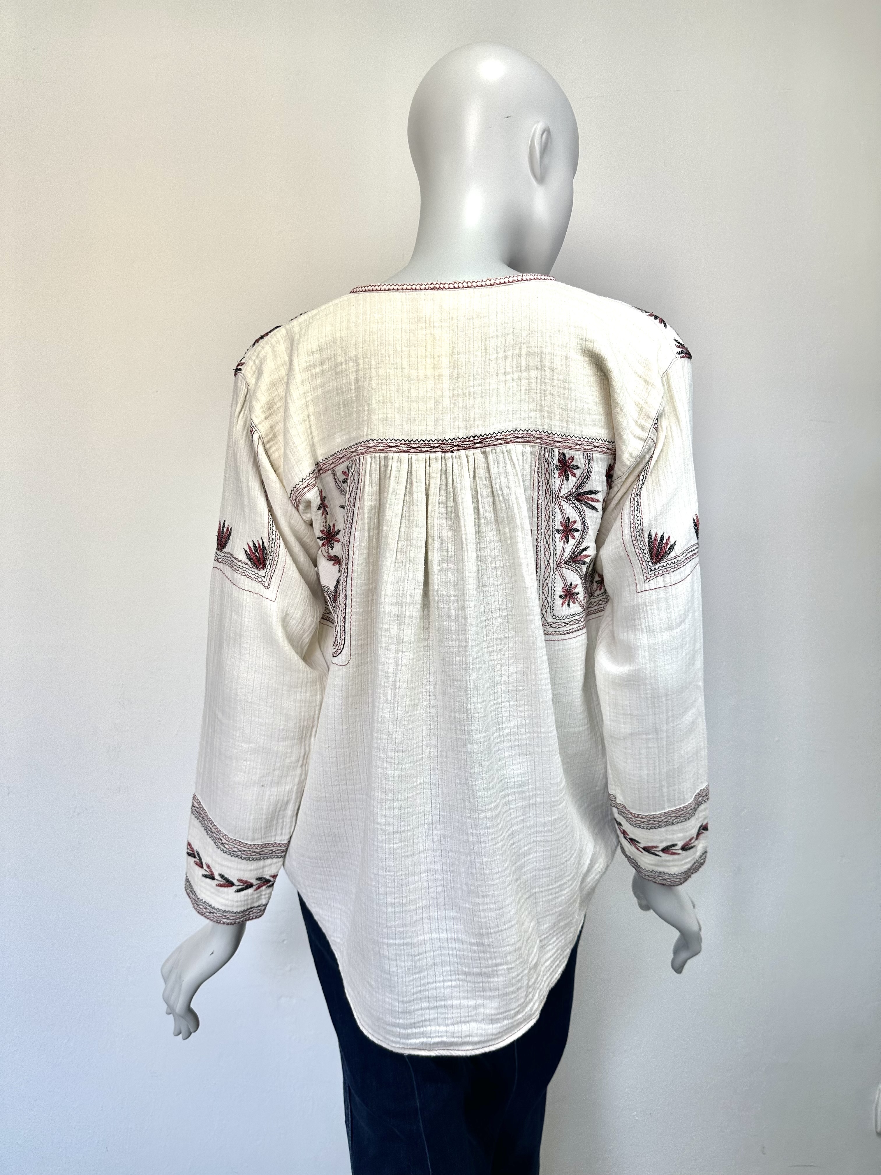 Isabel Marant koszula w stylu boho 36 - obrazek 2