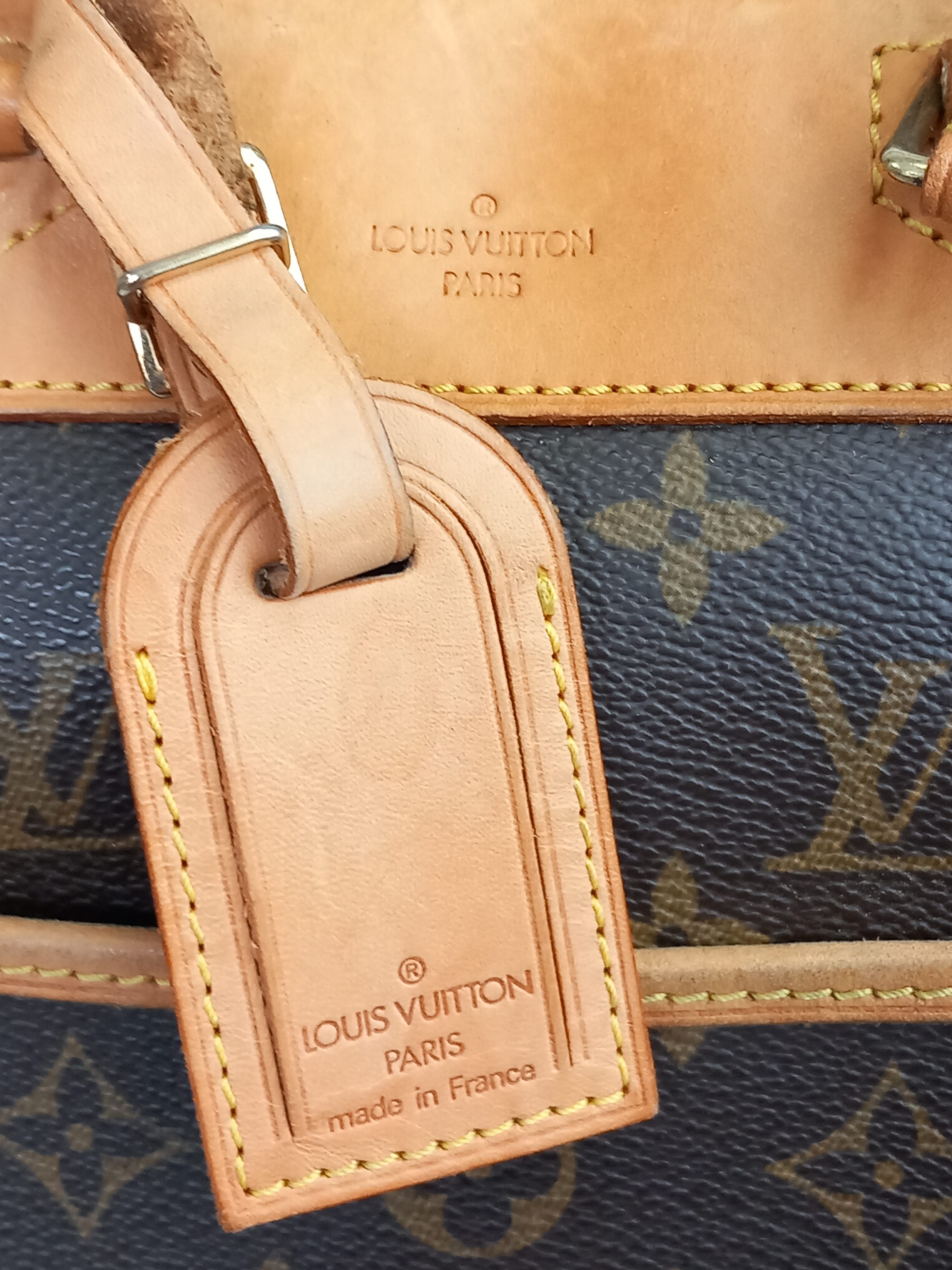 Louis Vuitton Deauville duża torebka vintage - obrazek 6