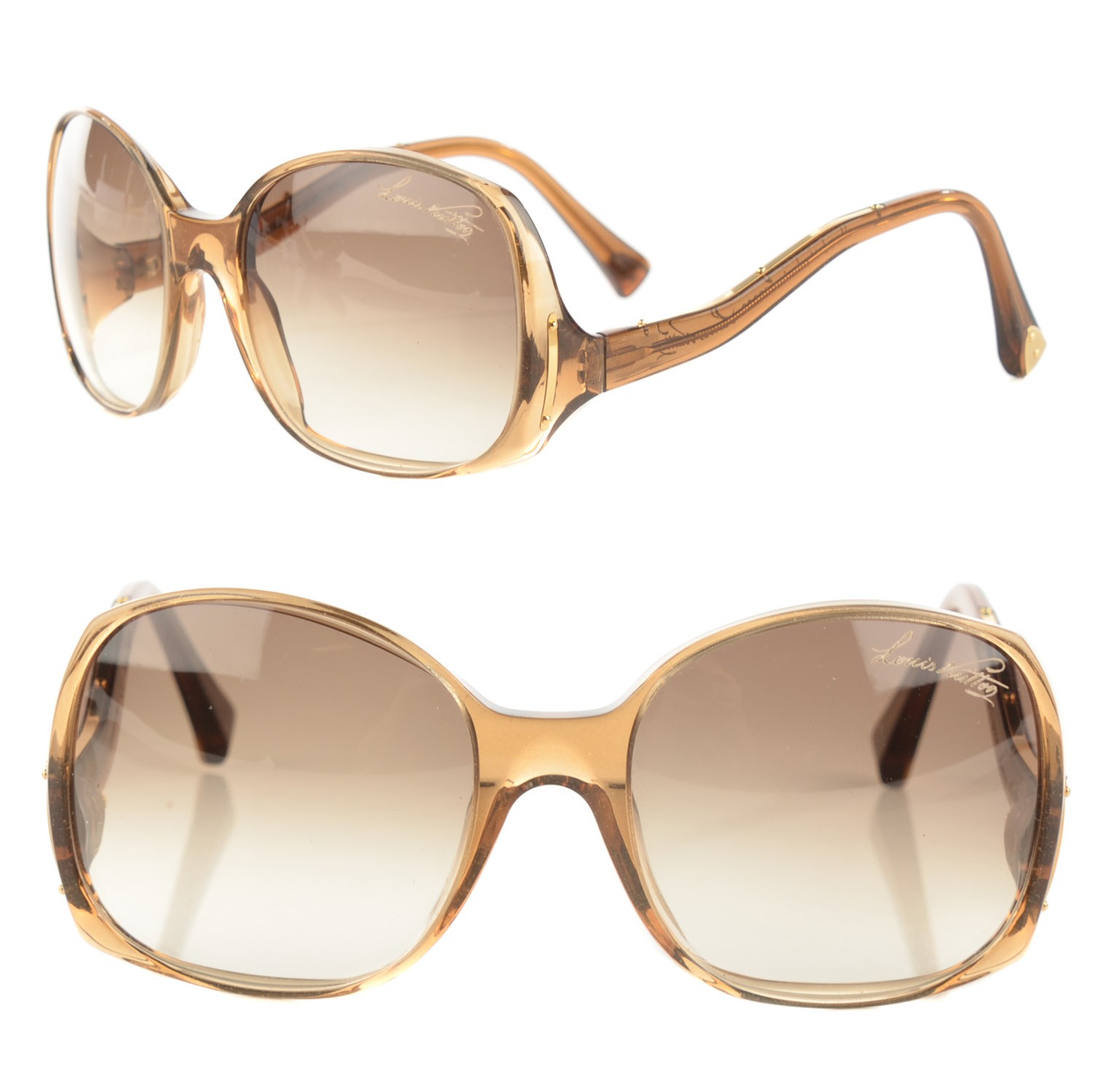 Louis Vuitton Monogram Gina vintage okulary przeciwsłoneczne