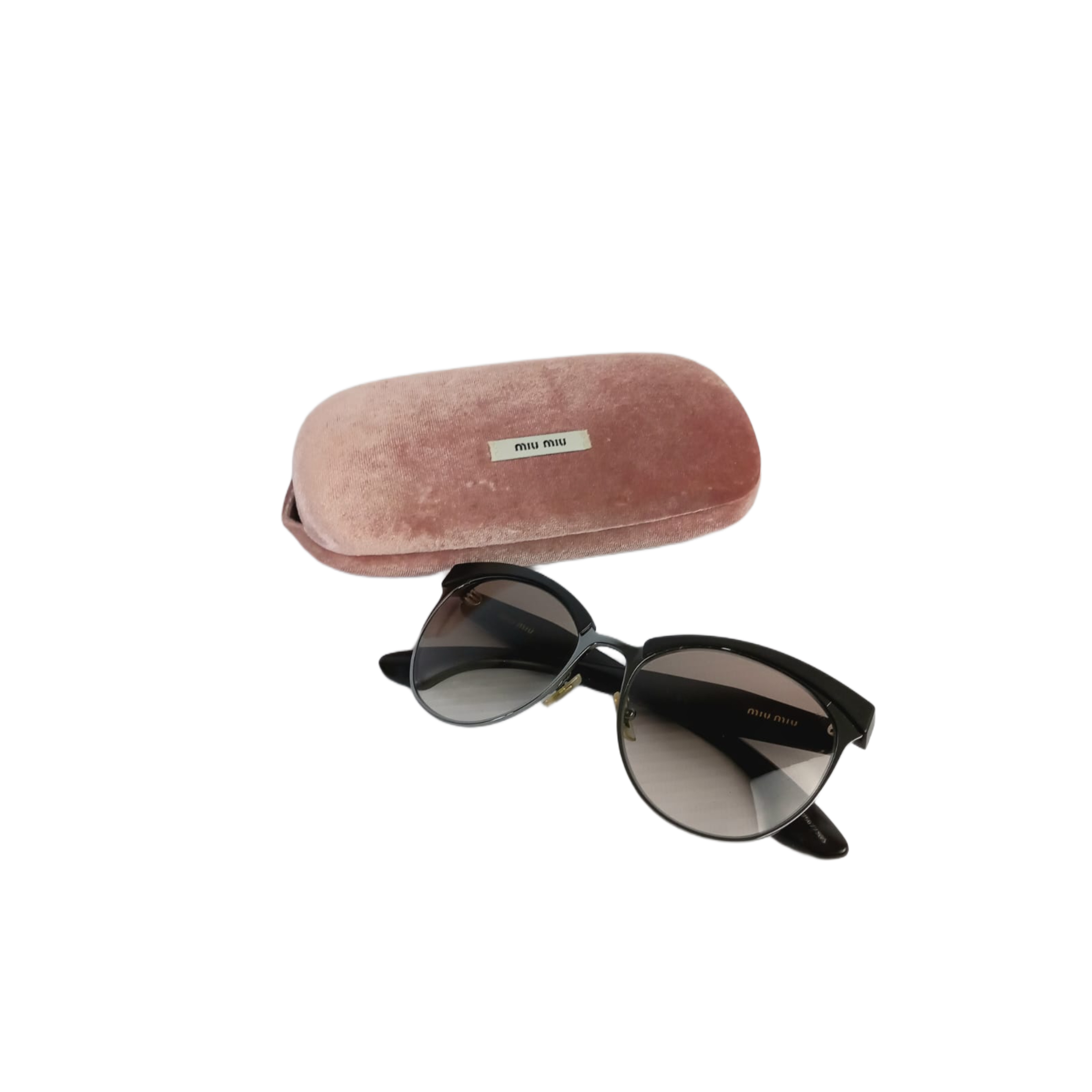 Miu Miu okulary przeciwsłoneczne z swarovski