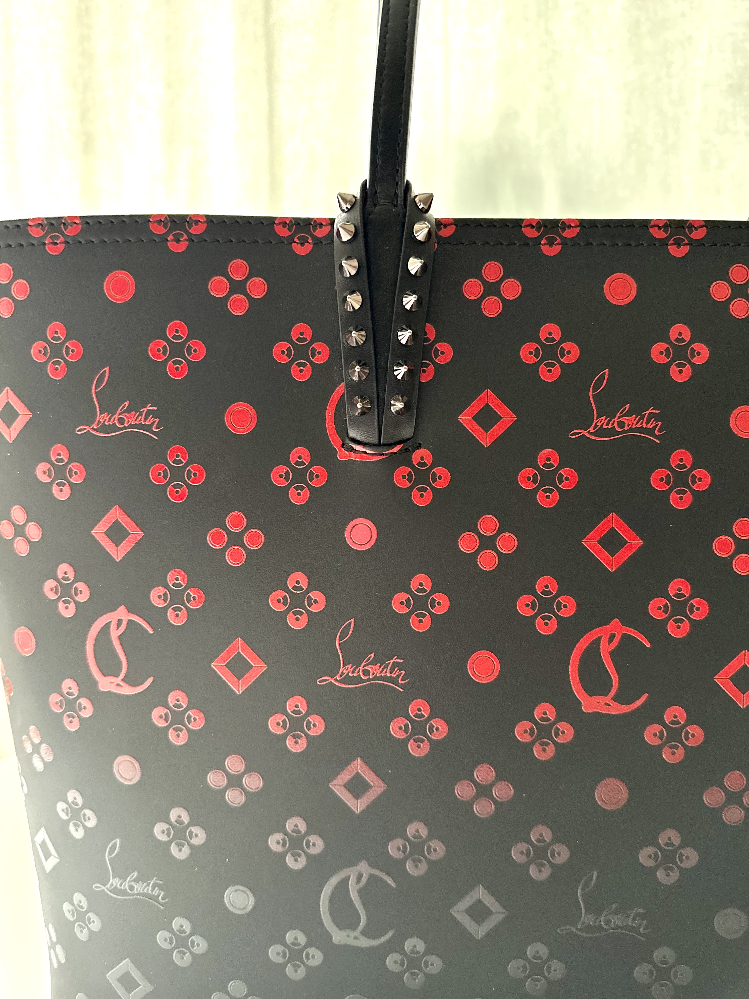 Christian Louboutin Tote bag duża torebka - obrazek 3