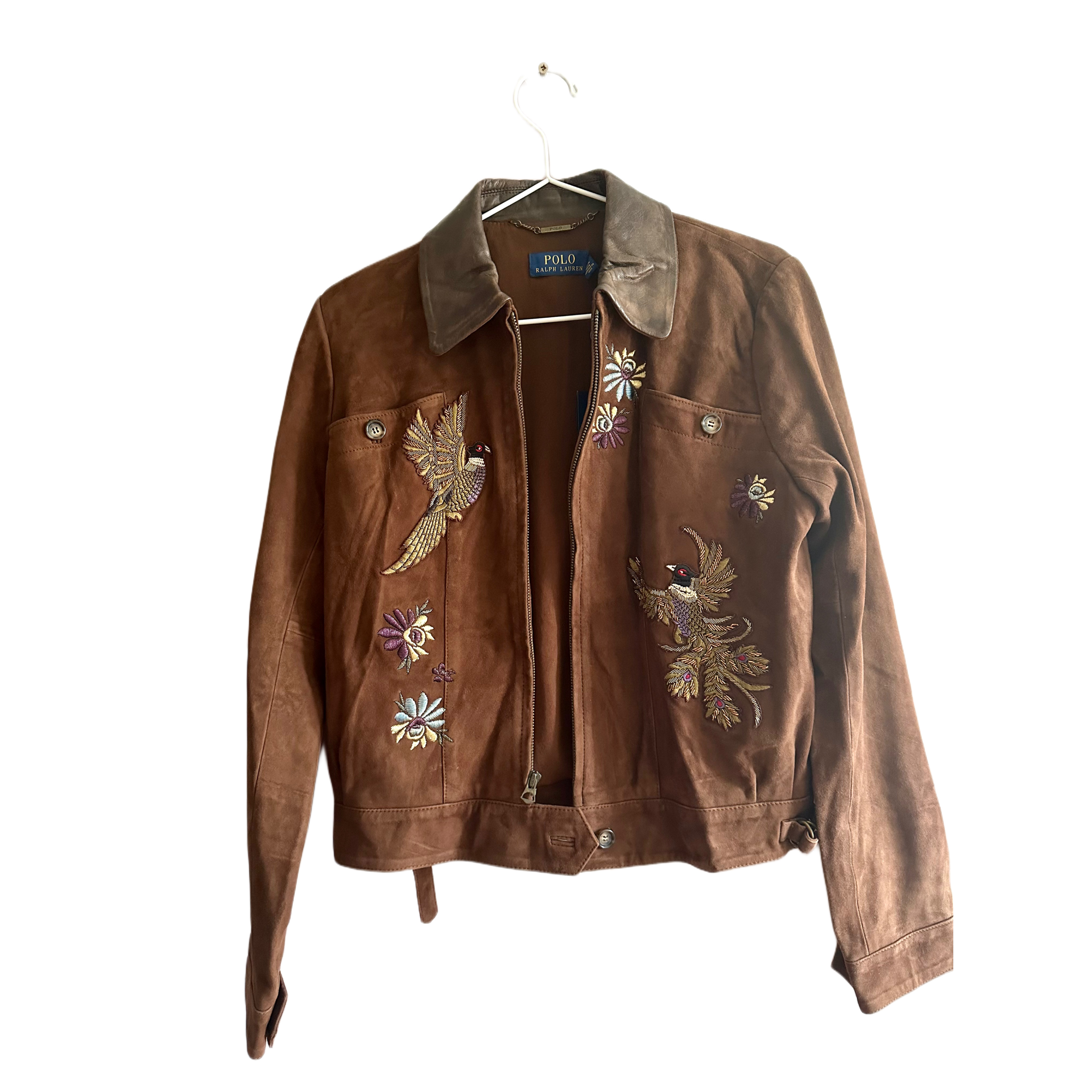 Polo Ralph Lauren zamszowa kurtka 36