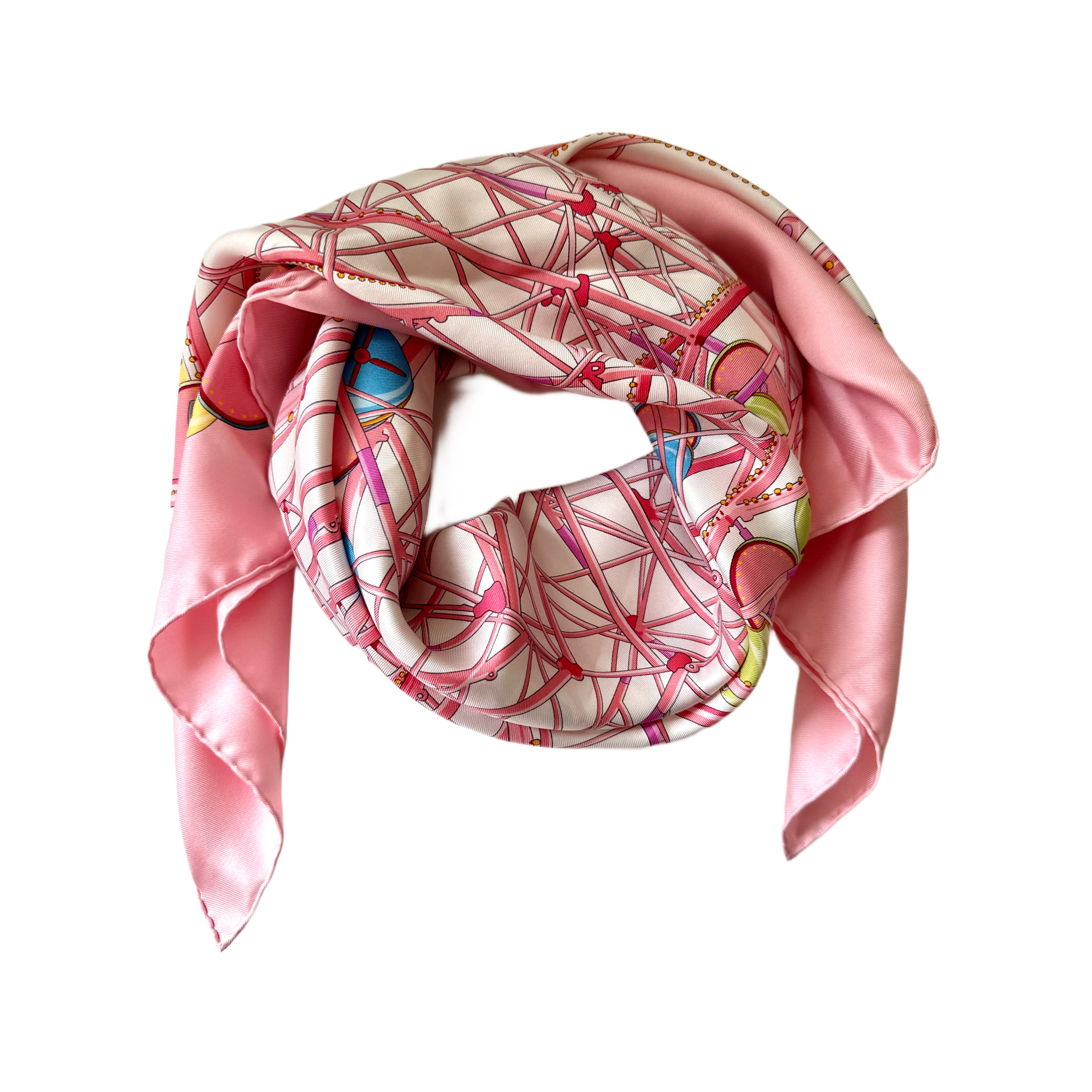 Hermes apaszka chusta z jedwabiu