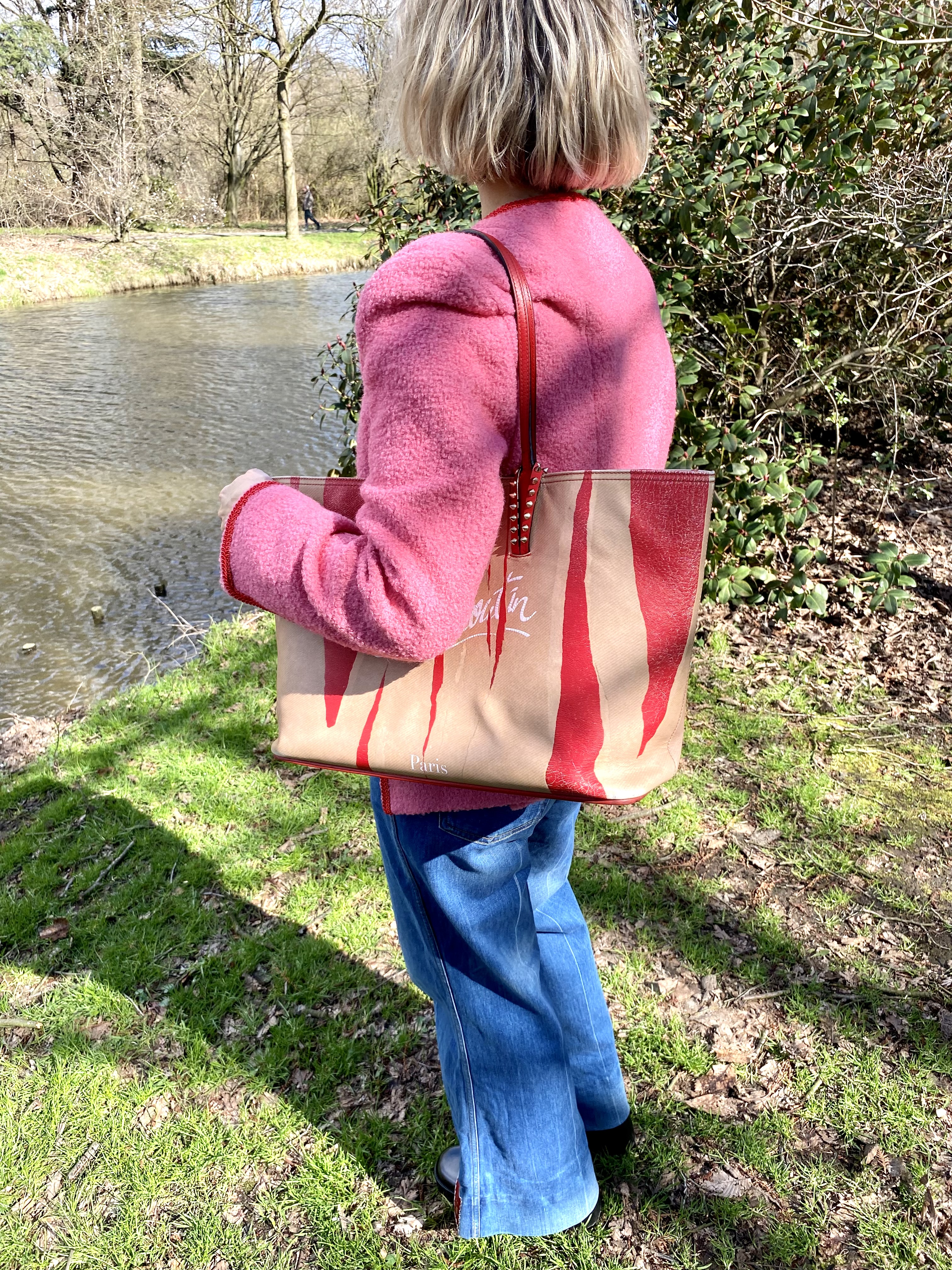 Christian Louboutin Tote bag duża torebka - obrazek 9