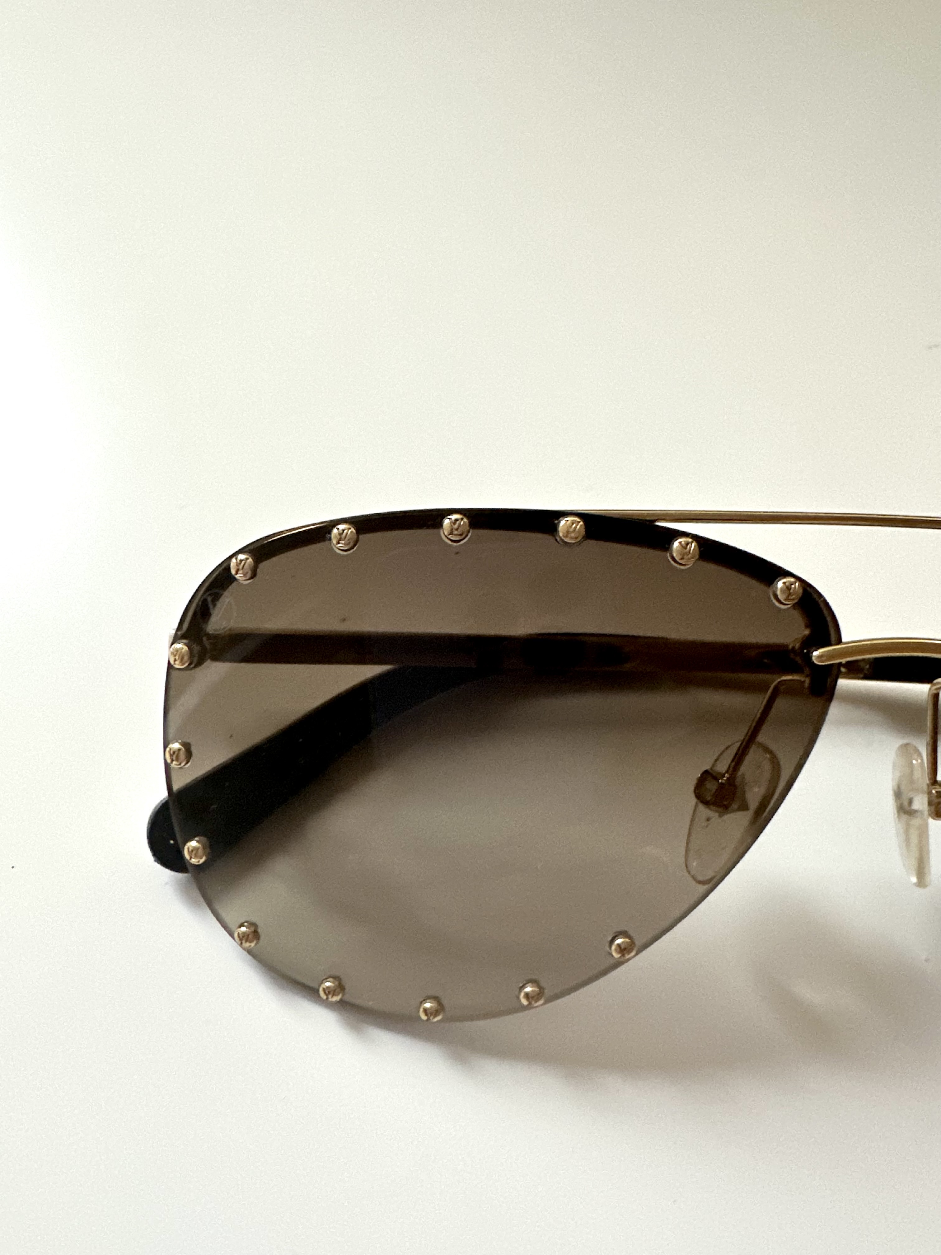 Louis Vuitton aviator okulary przeciwsłoneczne - obrazek 3